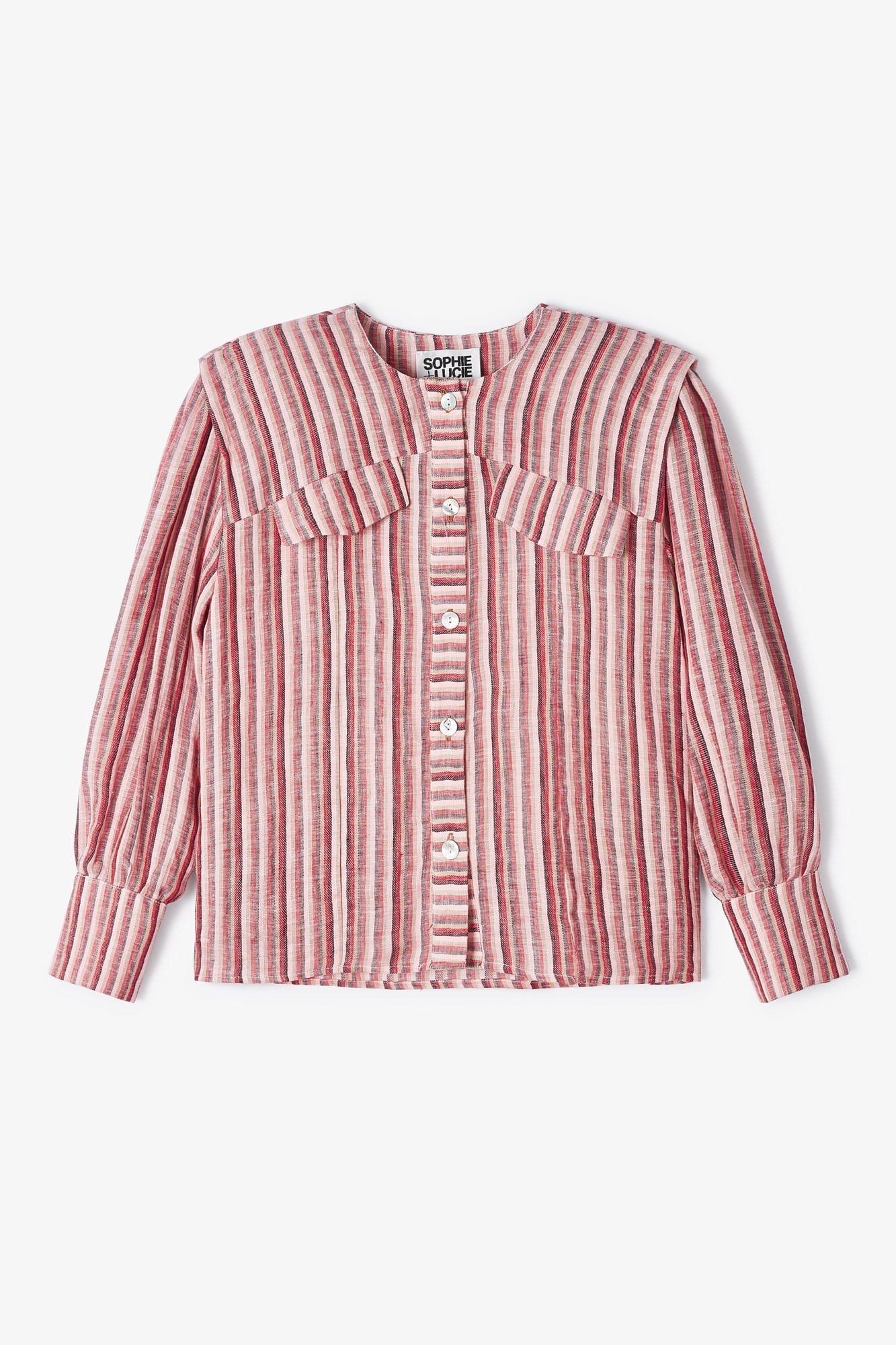 CABURGO TUNEZ RED BLOUSE