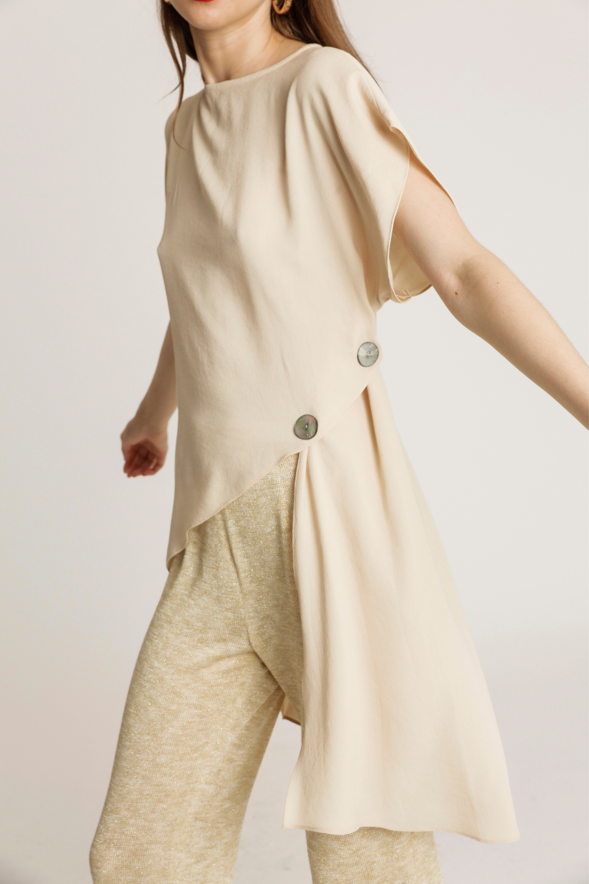 CROSSED TUNIC SETBON