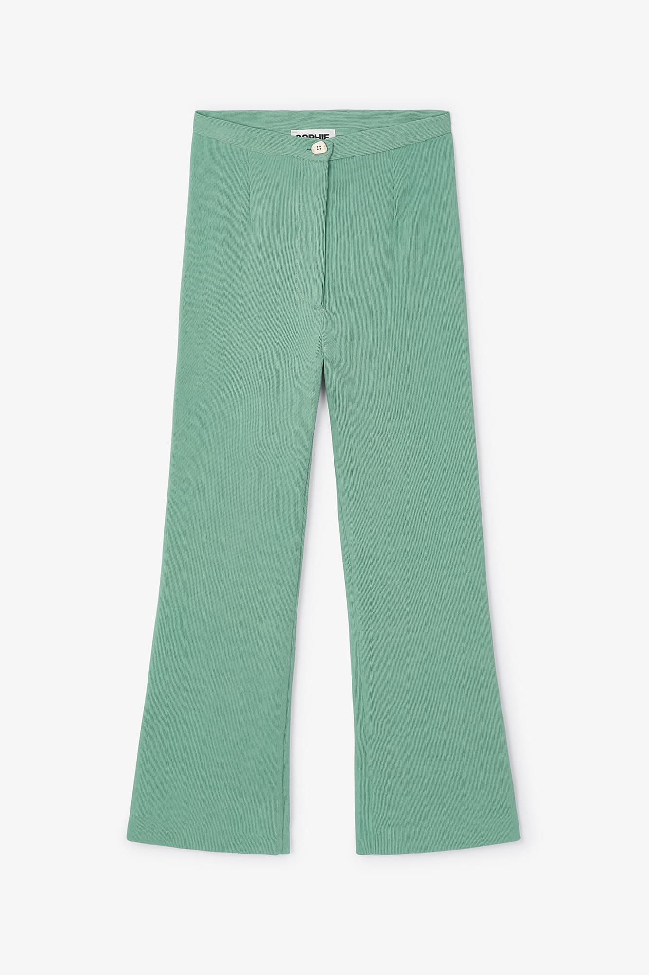 SIXTIES CROP PANTS WRINKLES WATER
