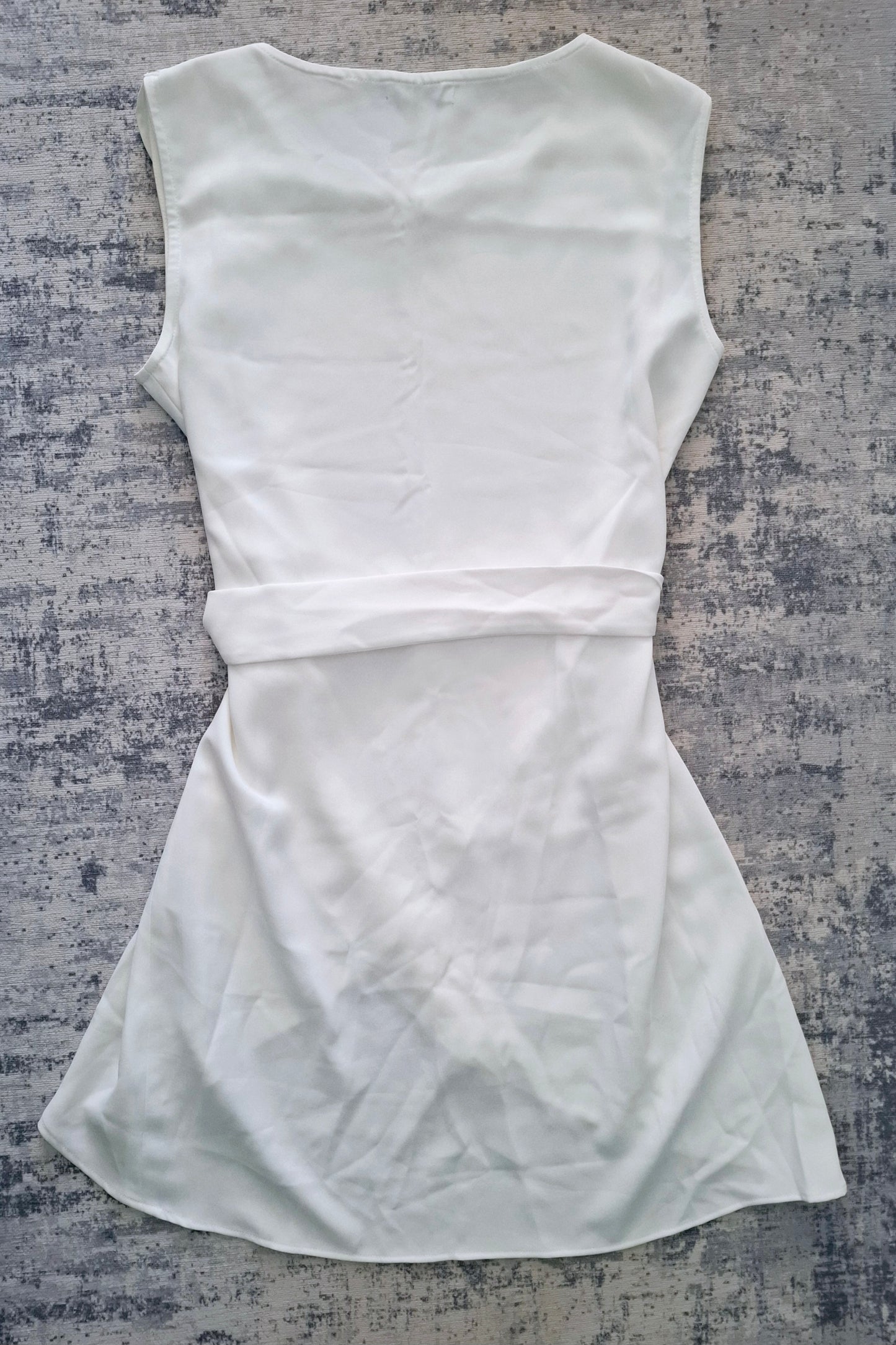 Top/vestido blanco