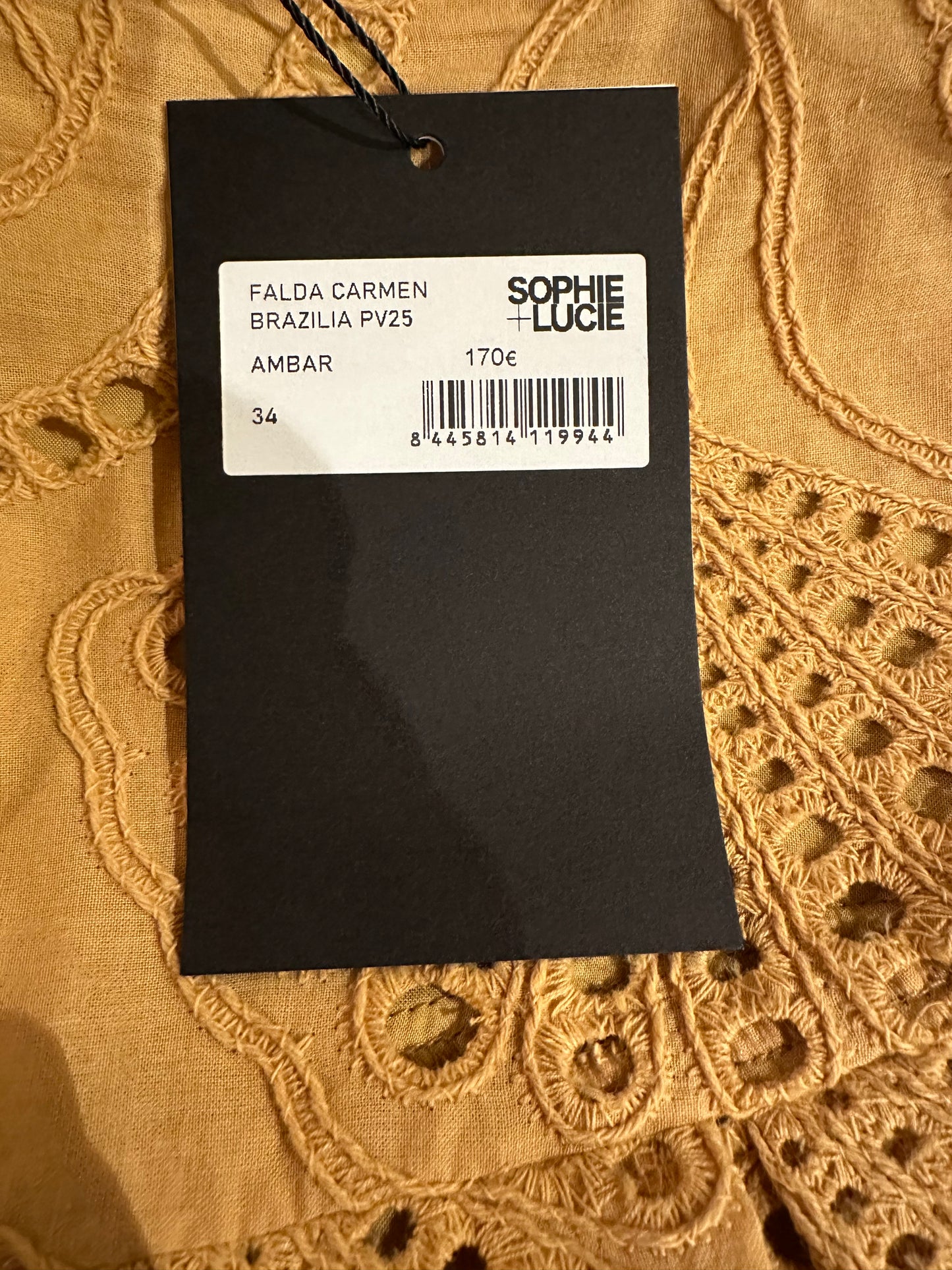 FALDA CARMEN BRAZILIA AMBAR