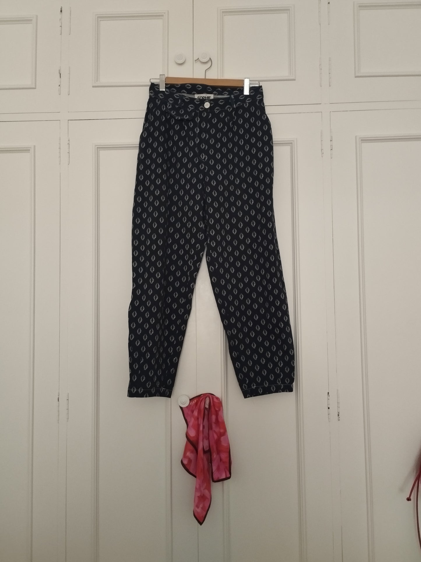 Jean talle alto estilo cargo