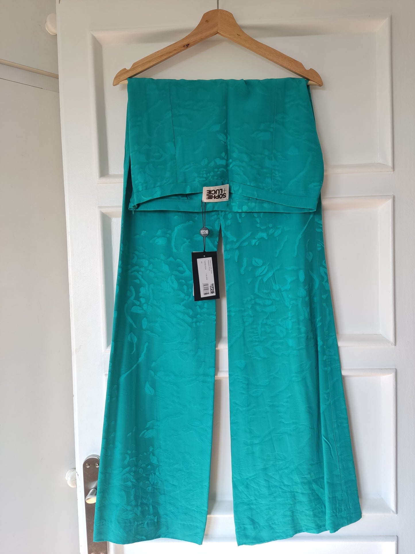ICON TURQUOISE BRANCHES PANTS