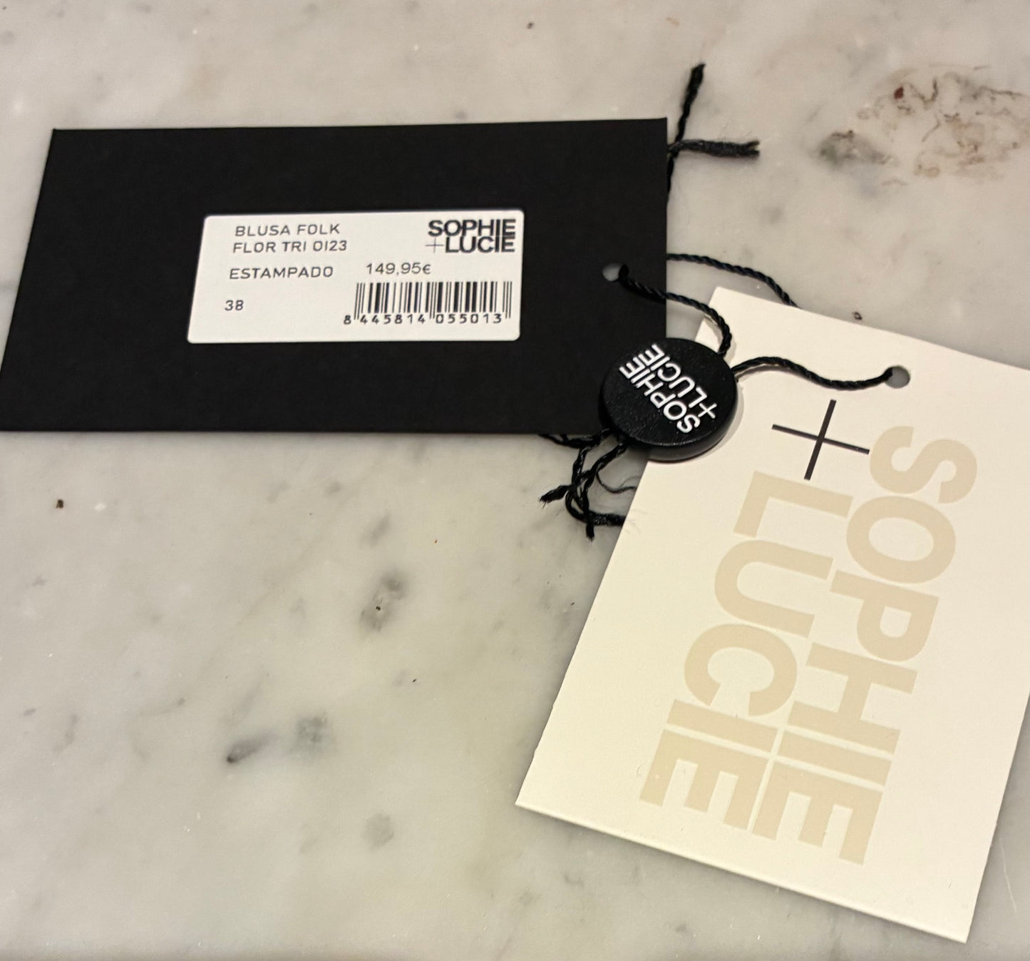 Folk flower model blouse size 38 or M