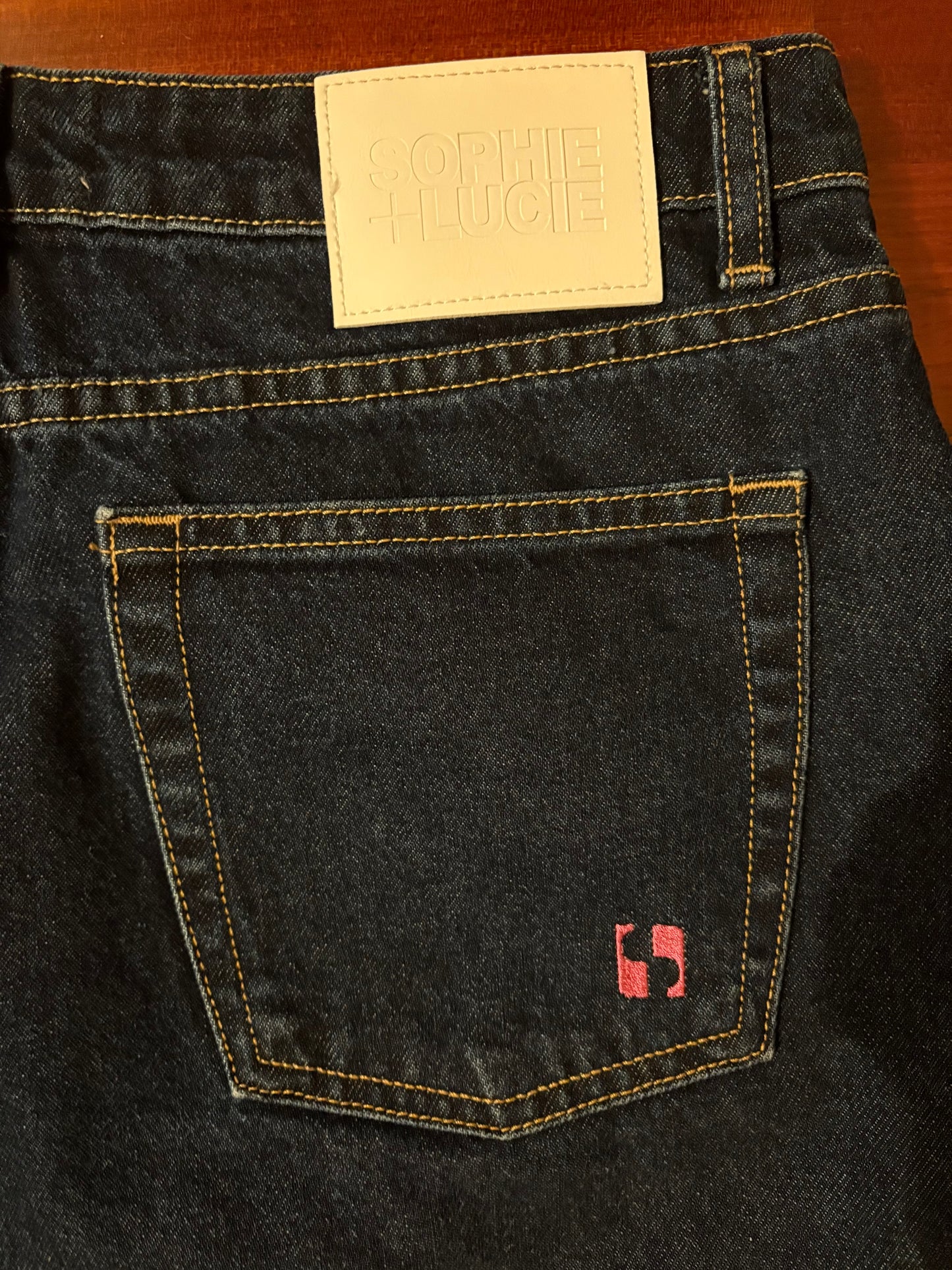 FALDA VAQUERA DENIM OSCURO