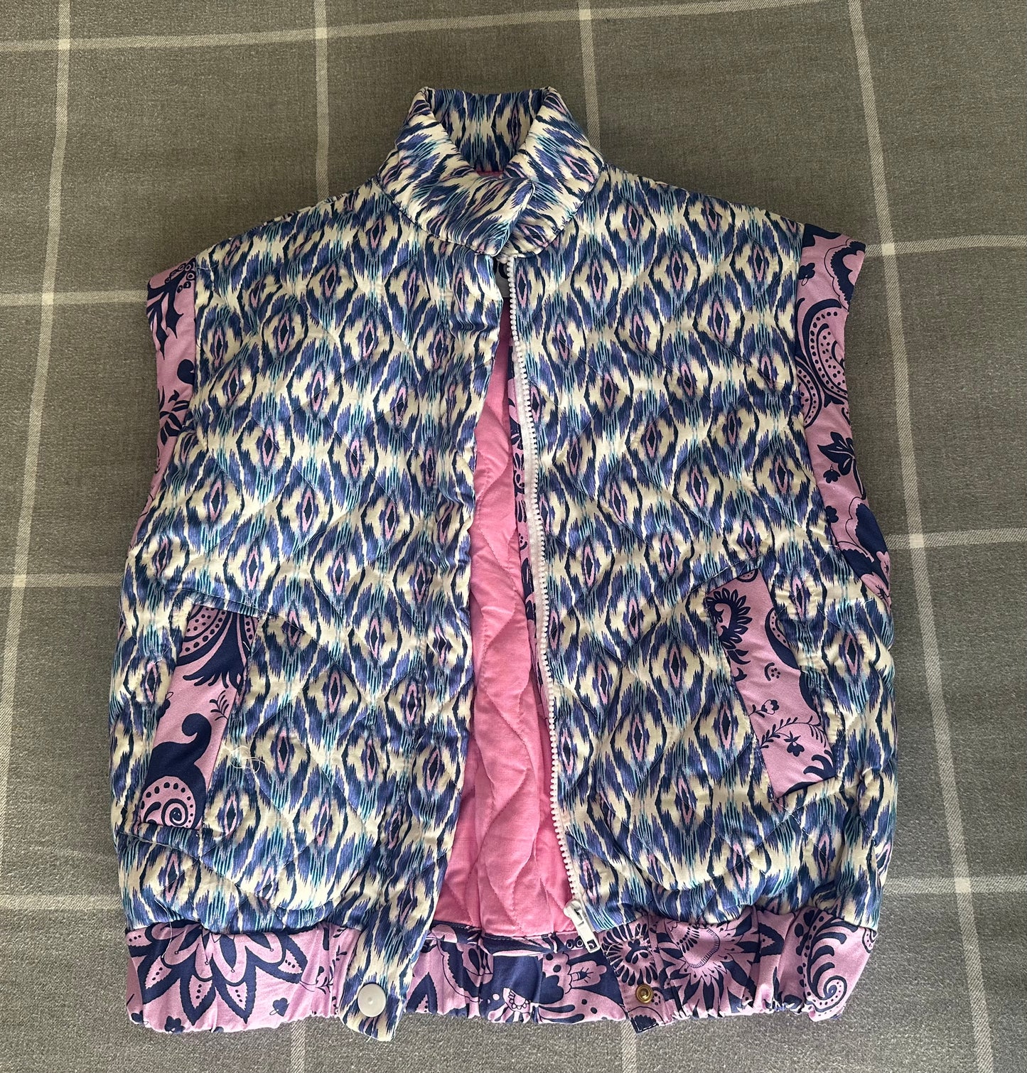 BLUE SEA IKAT VEST