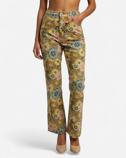 Pantalón flores
