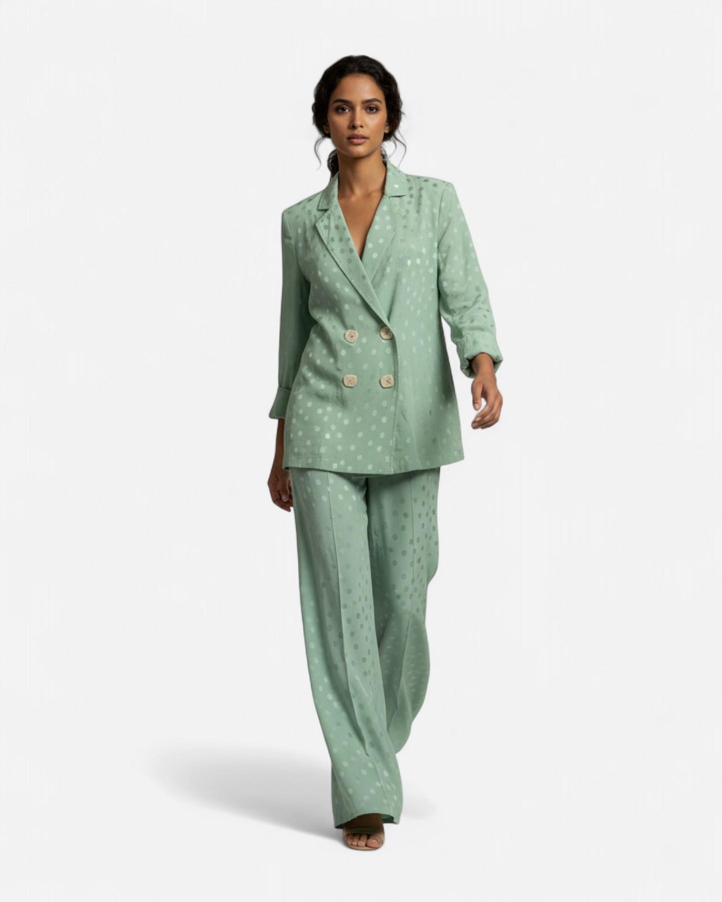 Pantalon Icon Verde Azulado