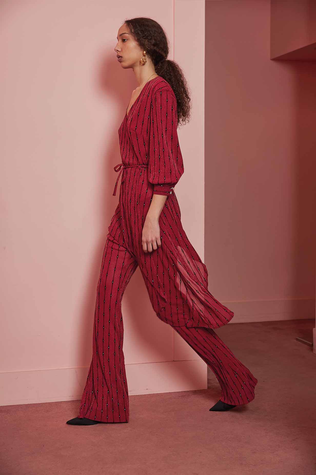 SEVENTY GARNET MIRROR PANTS