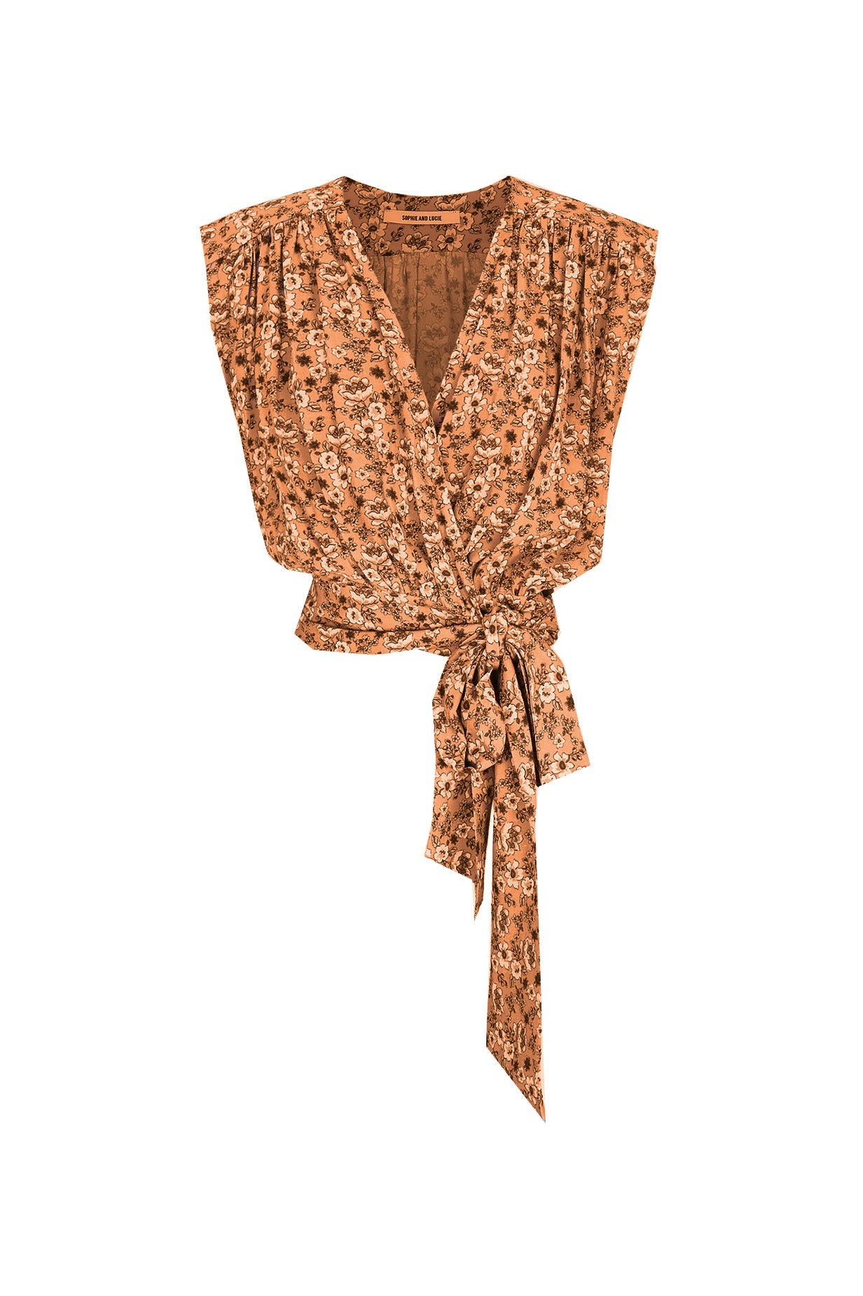 TOP PROVENCAL CAMEL SASH