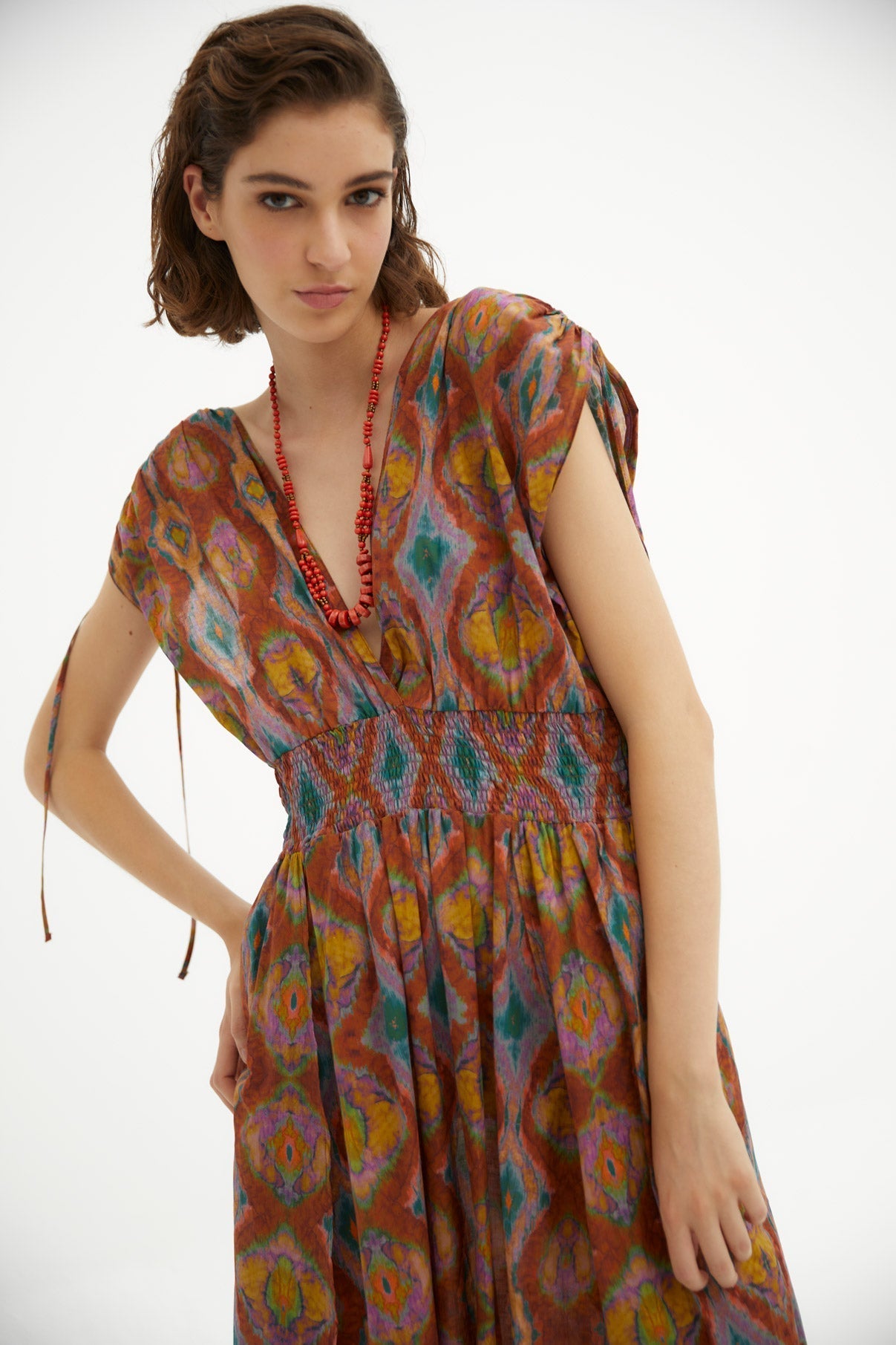 MENORCA INDIAN TILE DRESS