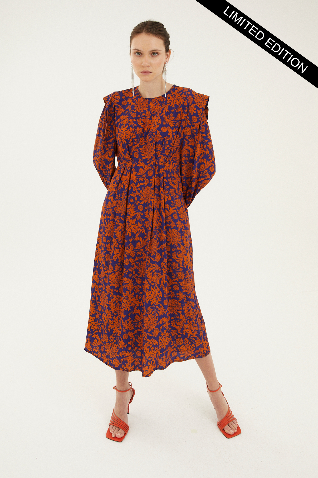 MALI RETRO PURPLE DRESS