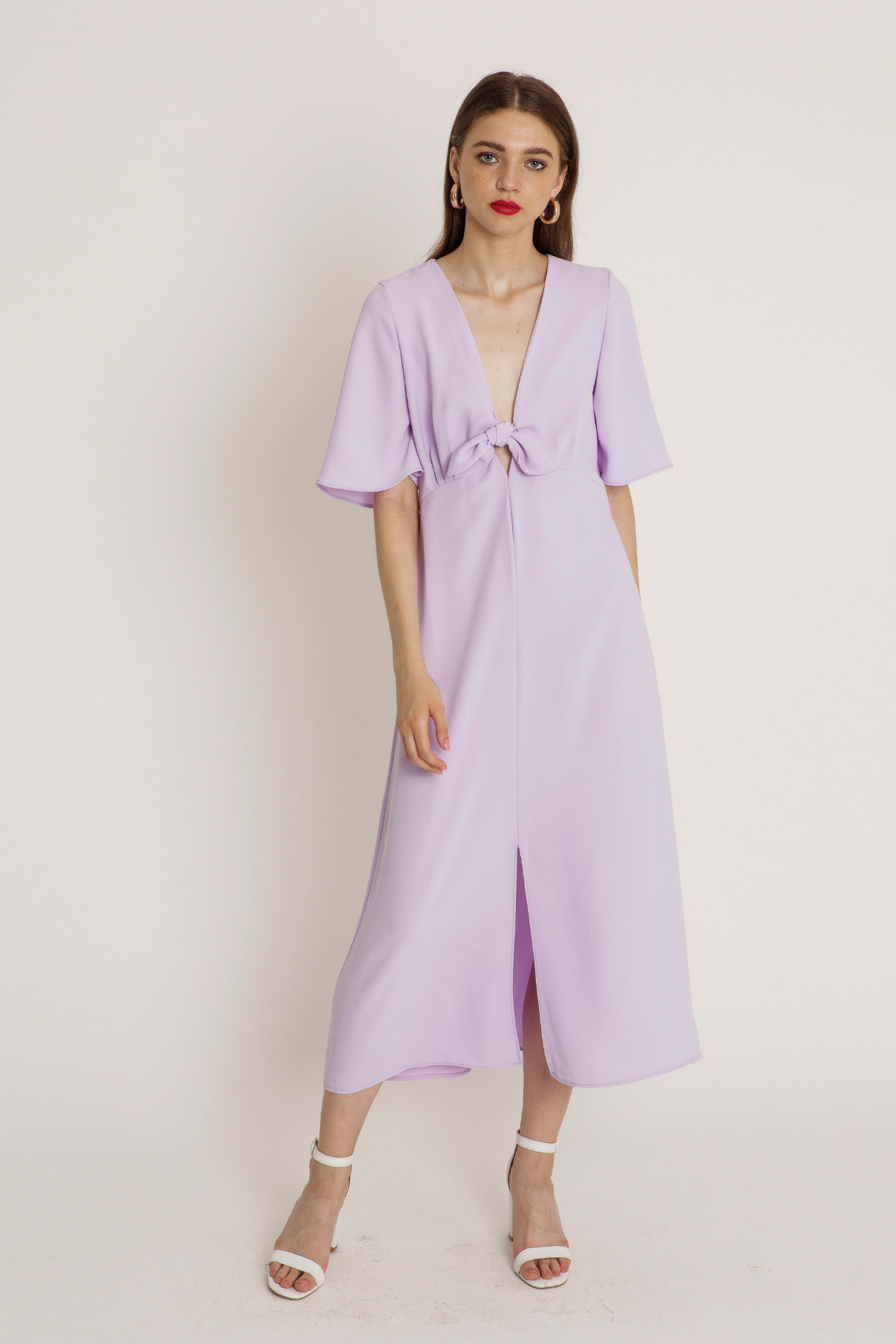 MISSOURI LILAC KNOT DRESS