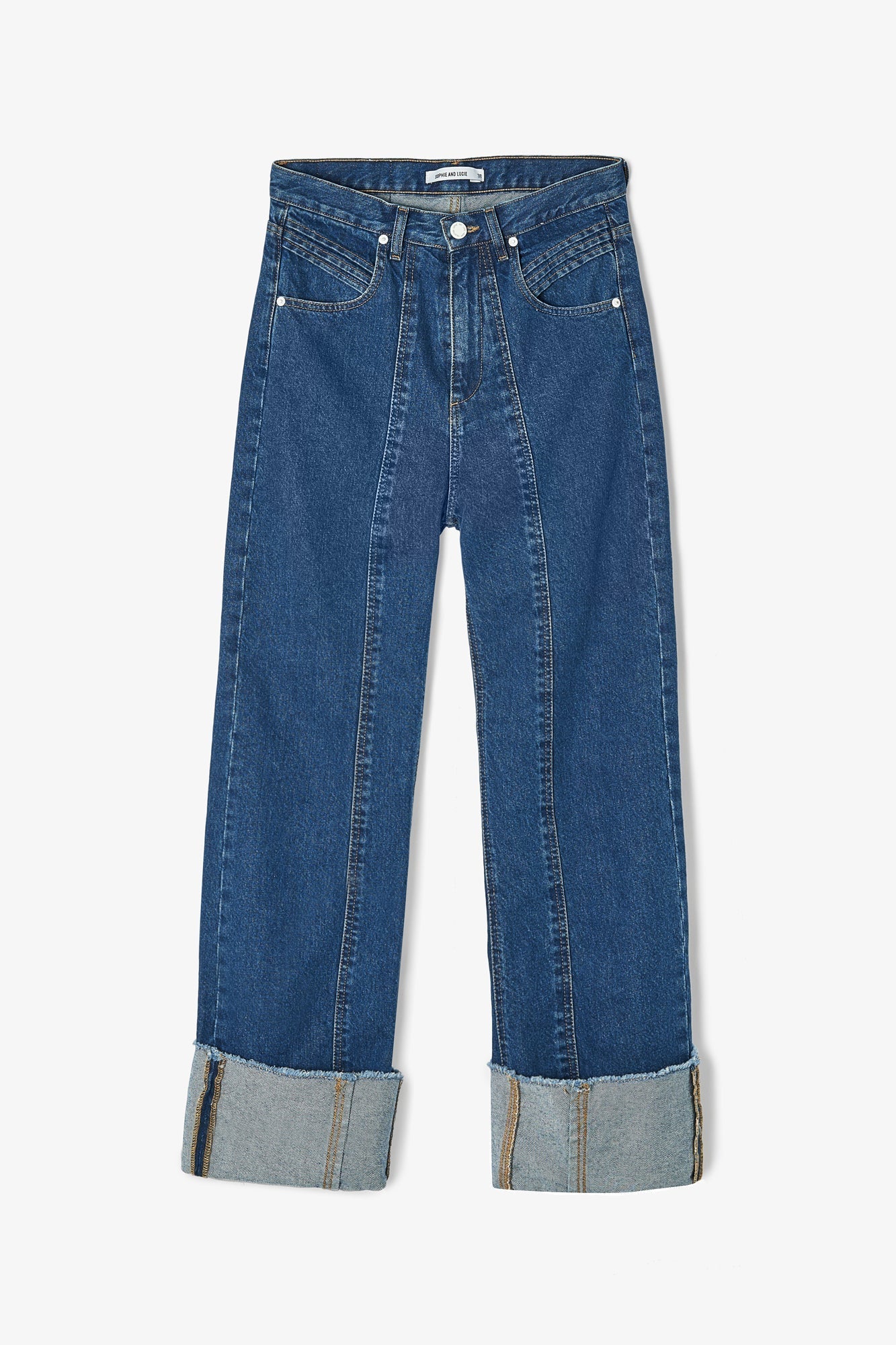 90'S BLUE TWILL JEANS