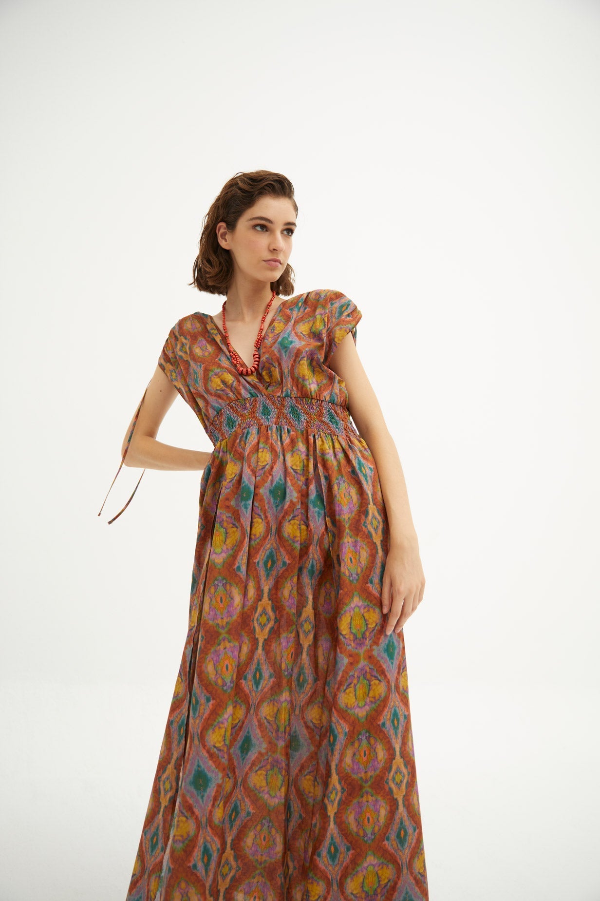 MENORCA INDIAN TILE DRESS