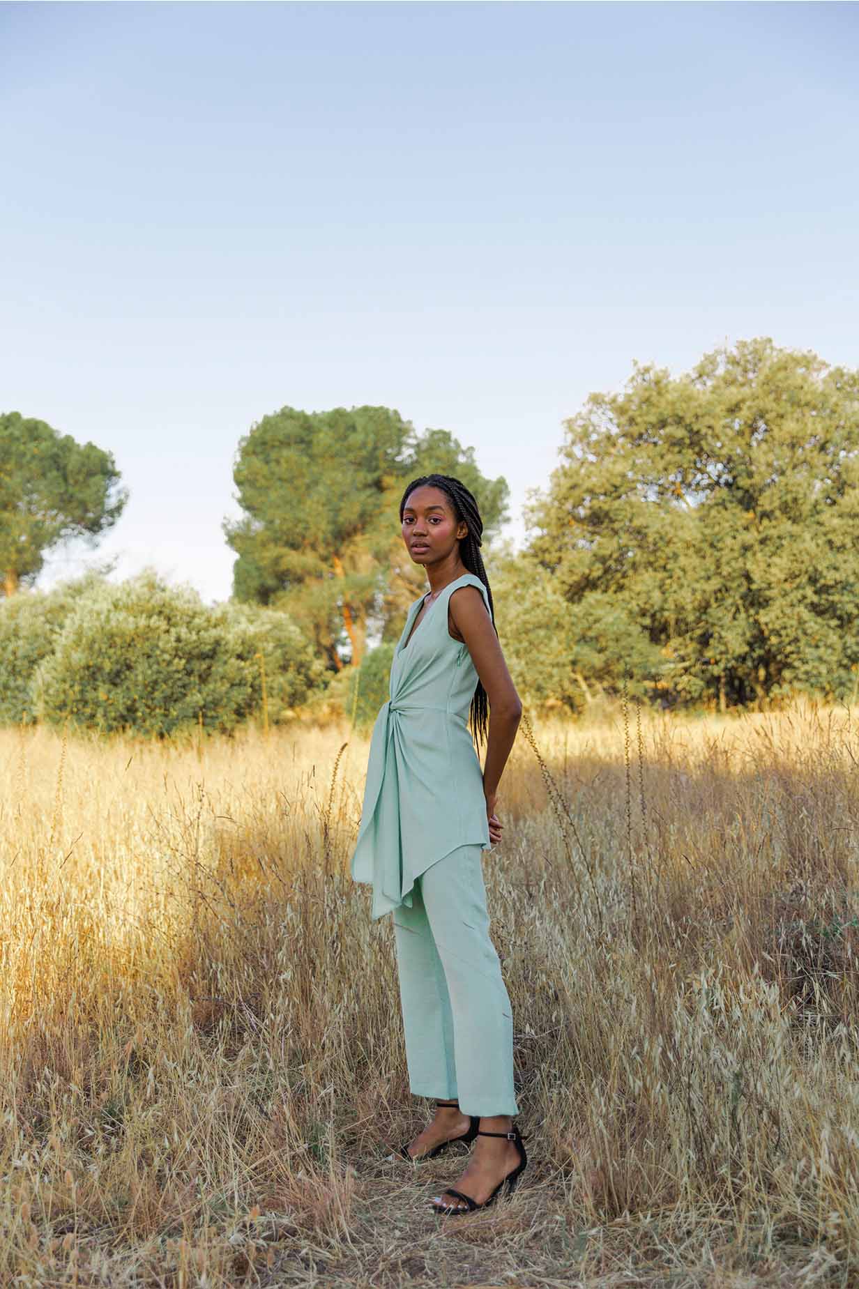 TUNIC SWIRL SETBON JADE