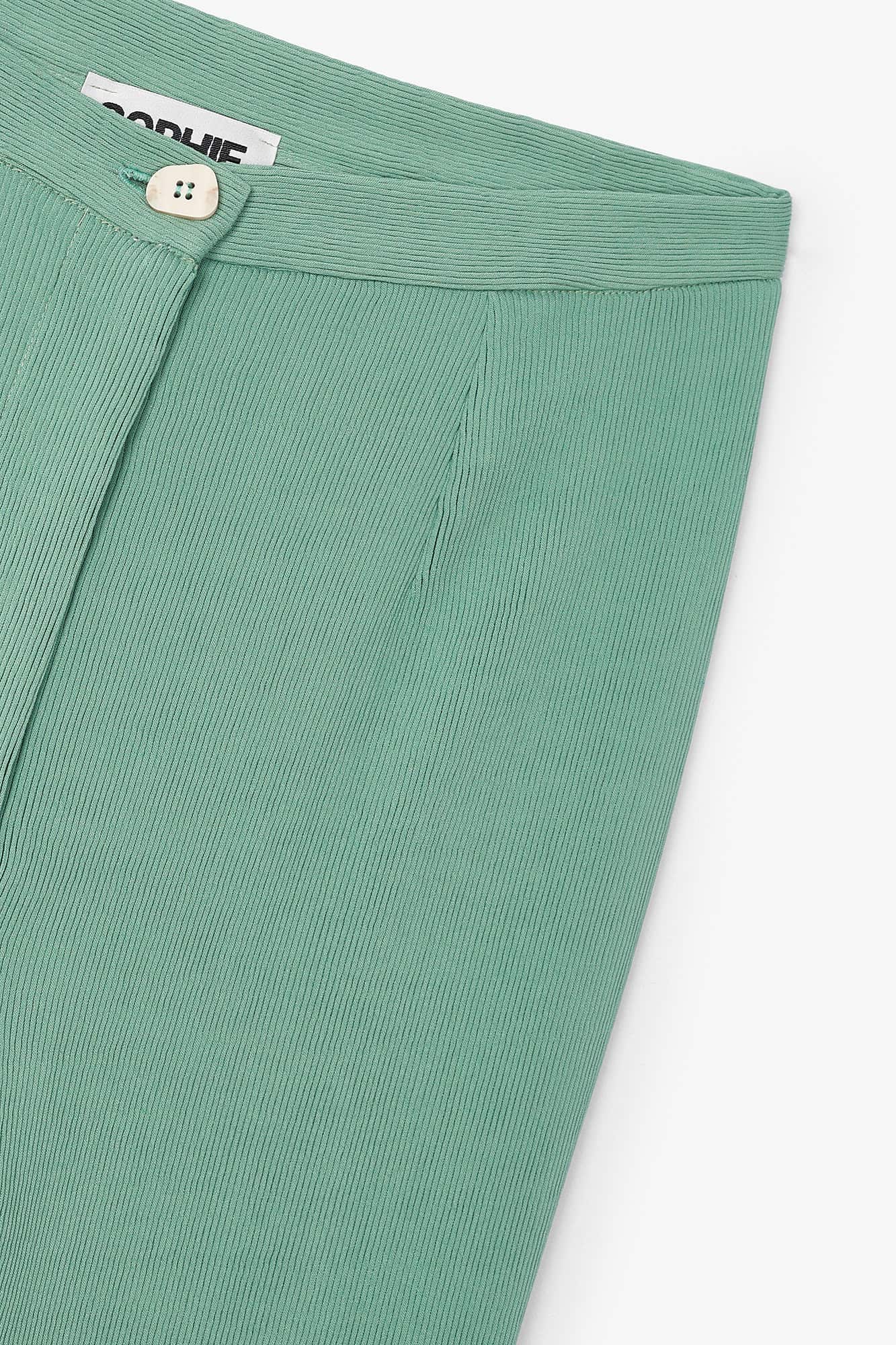 SIXTIES CROP PANTS WRINKLES WATER