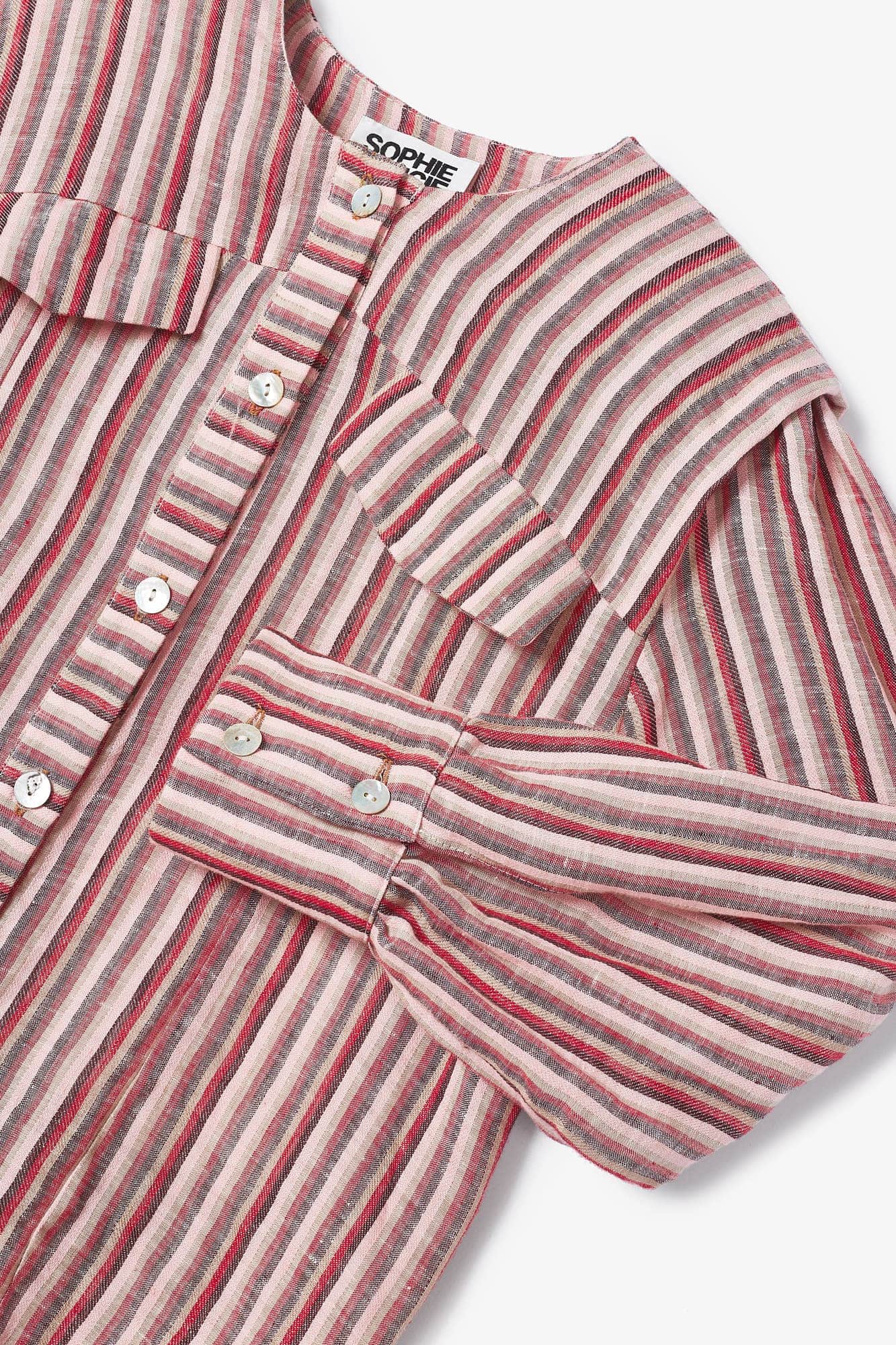 CABURGO TUNEZ RED BLOUSE