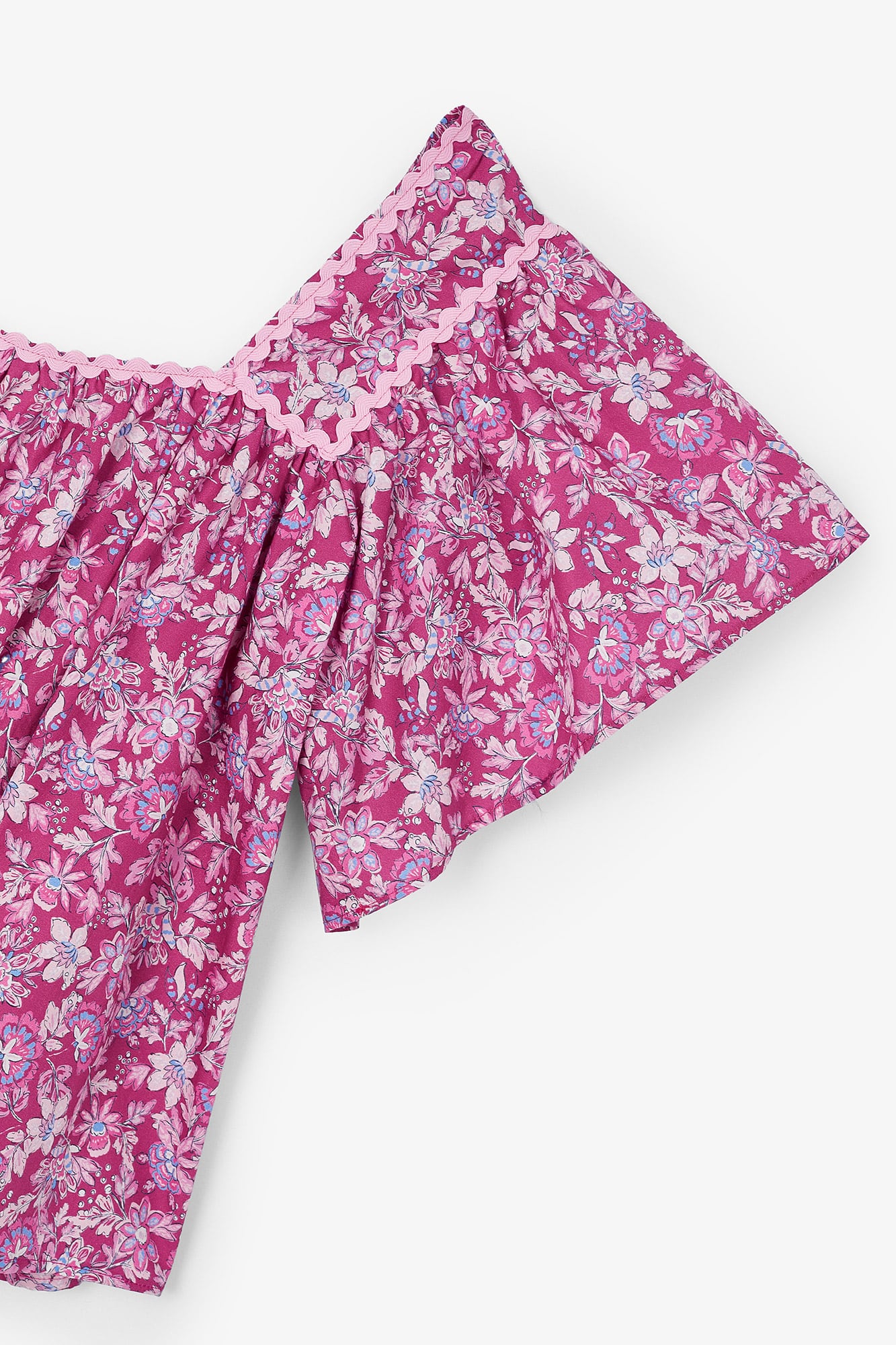 STRAWBERRY SPRING DAISY BLOUSE