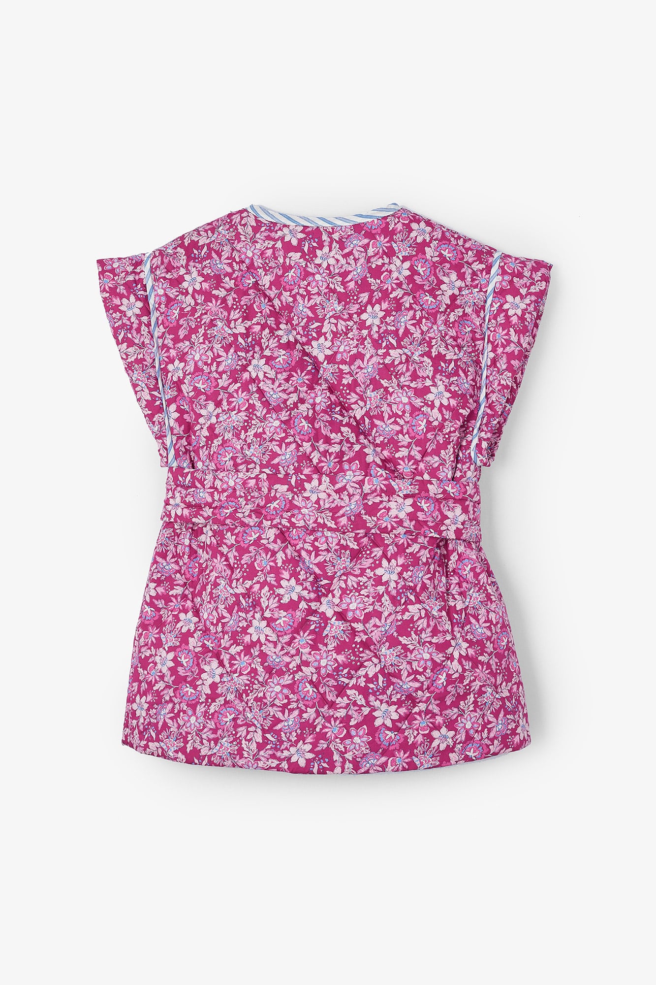 STRAWBERRY SPRING LONG VEST