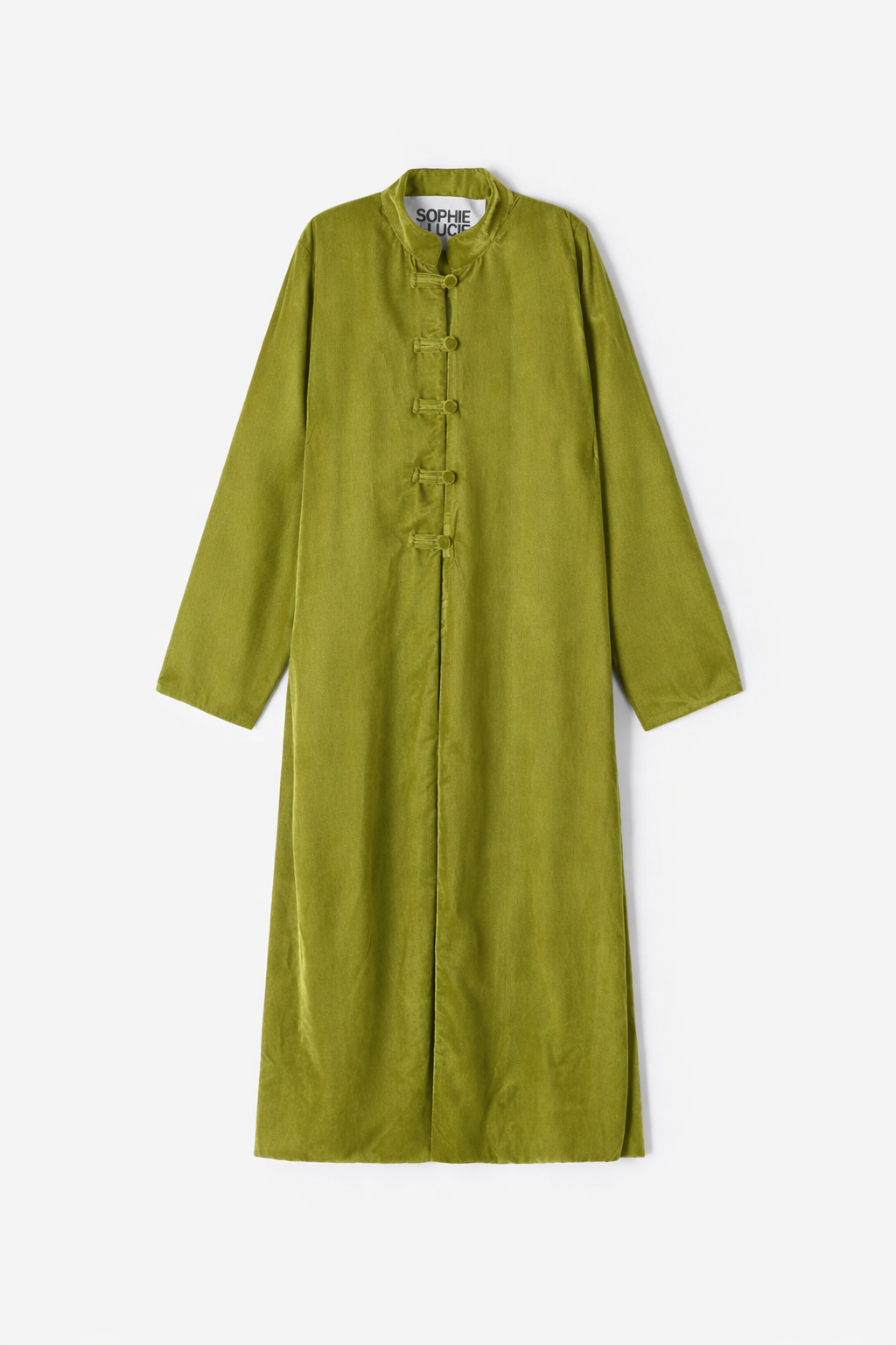 CHINISKI CUPRO OLIVE COAT