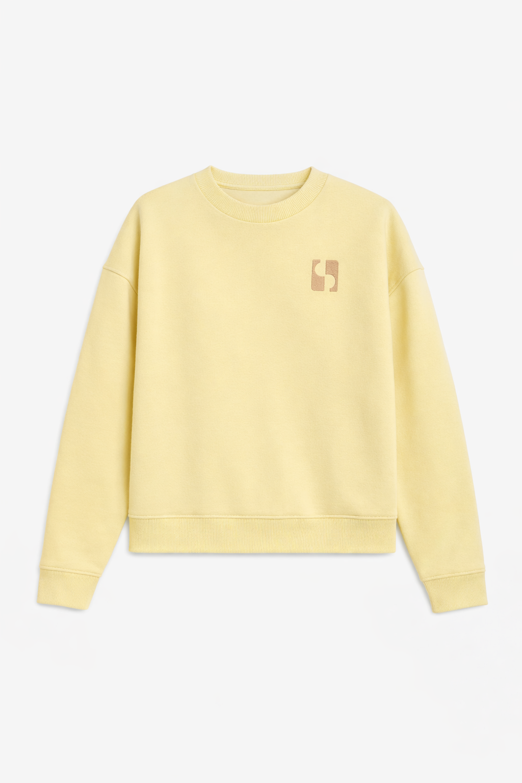 SUDADERA ICON FELPA AMARILLO