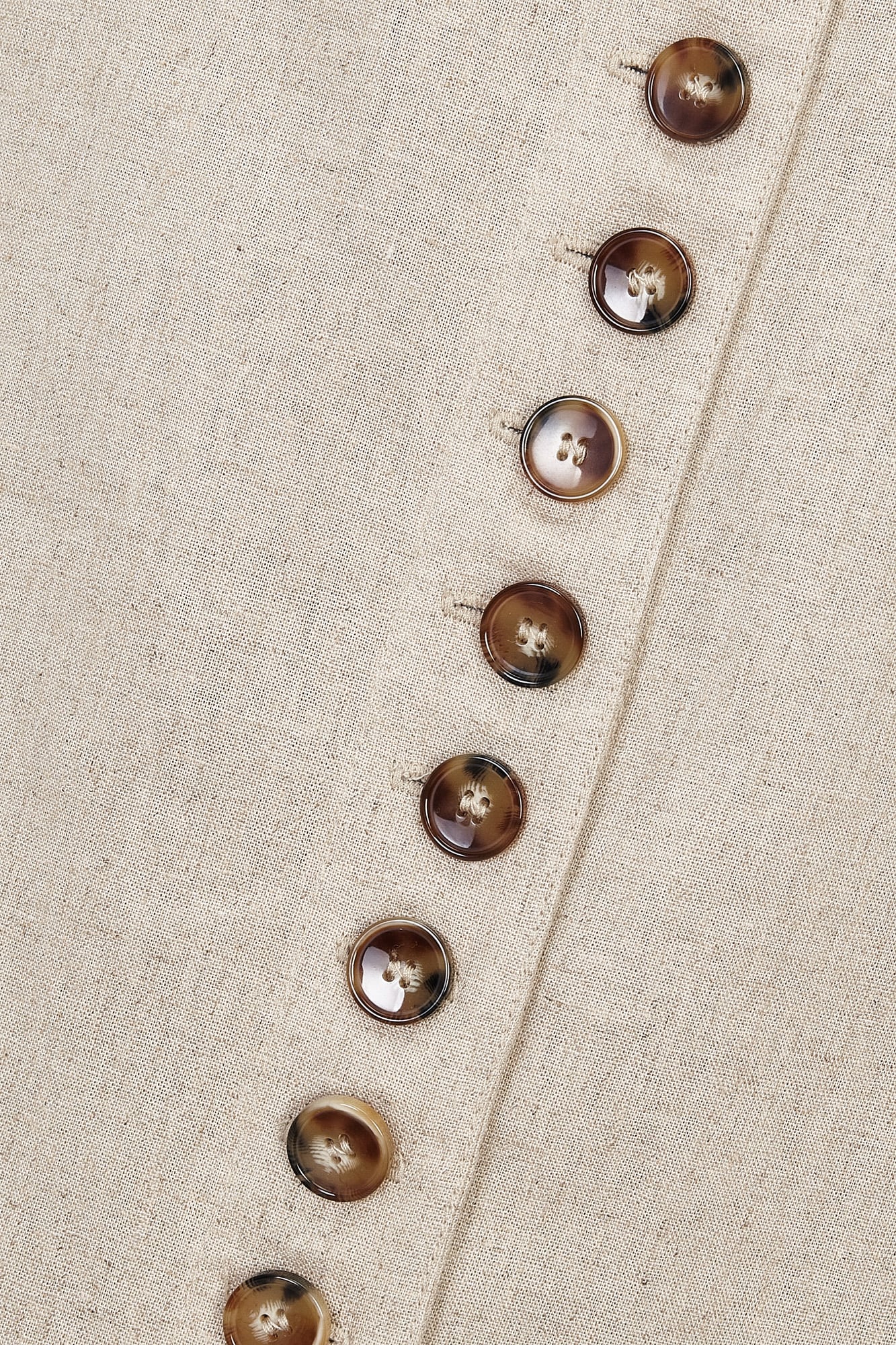 LINEN SKIRT WITH SLOTS