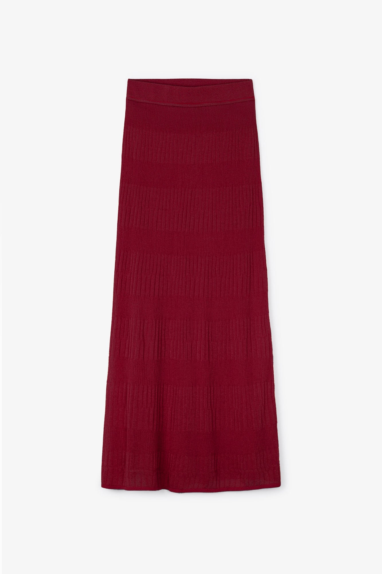 TOTAL LOOK LUREX KNIT BURGUNDY
