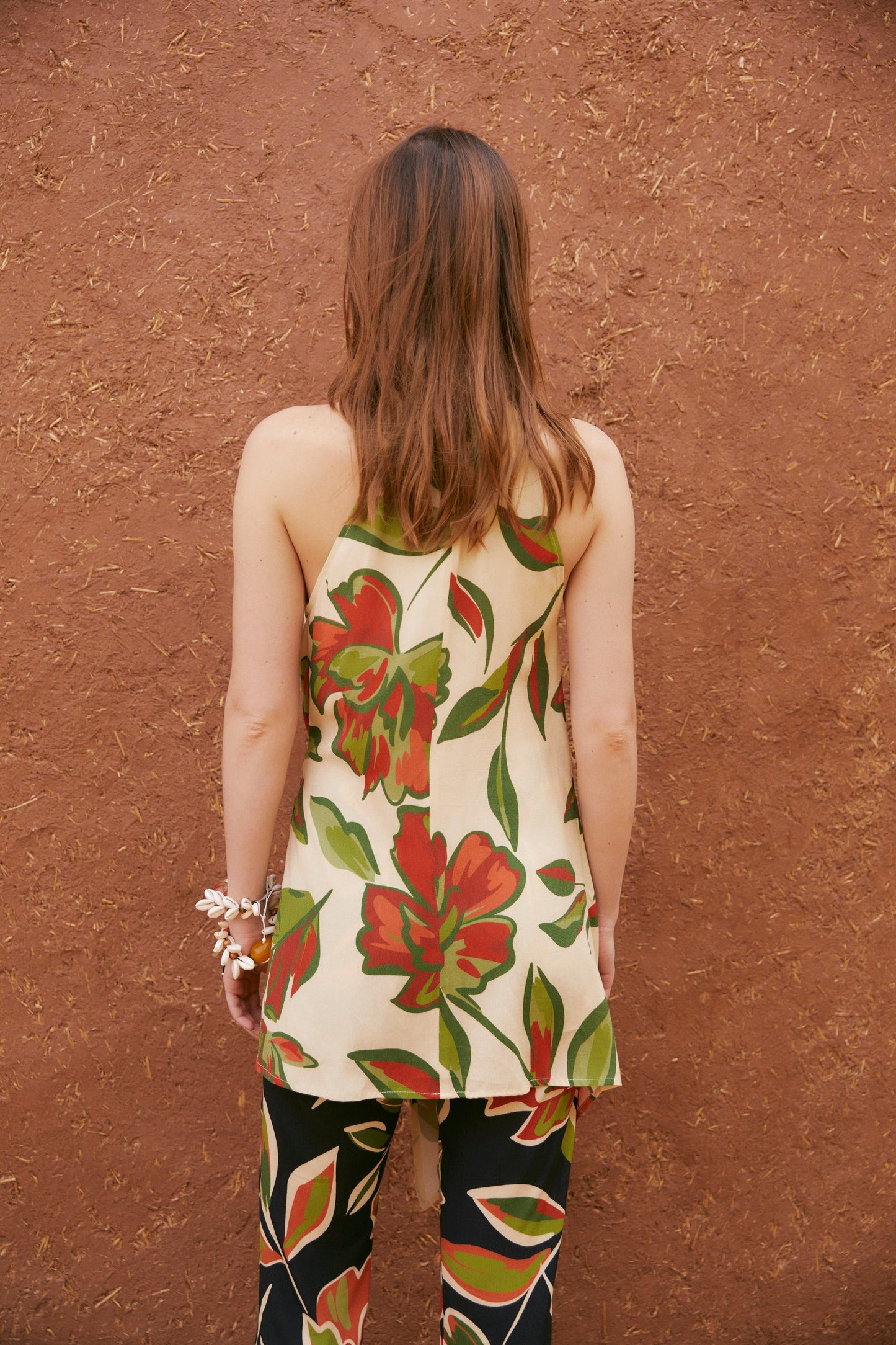 LANDER TUNIC RAW LEAVES