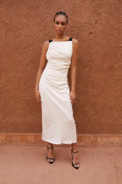Vestido Carlita blanco