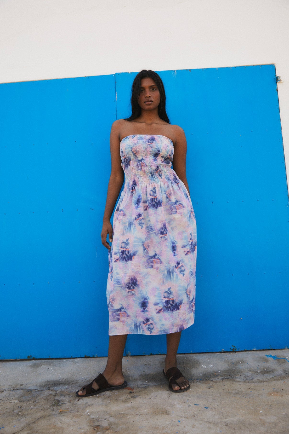 BLUE CLOUDS JELLY DRESS