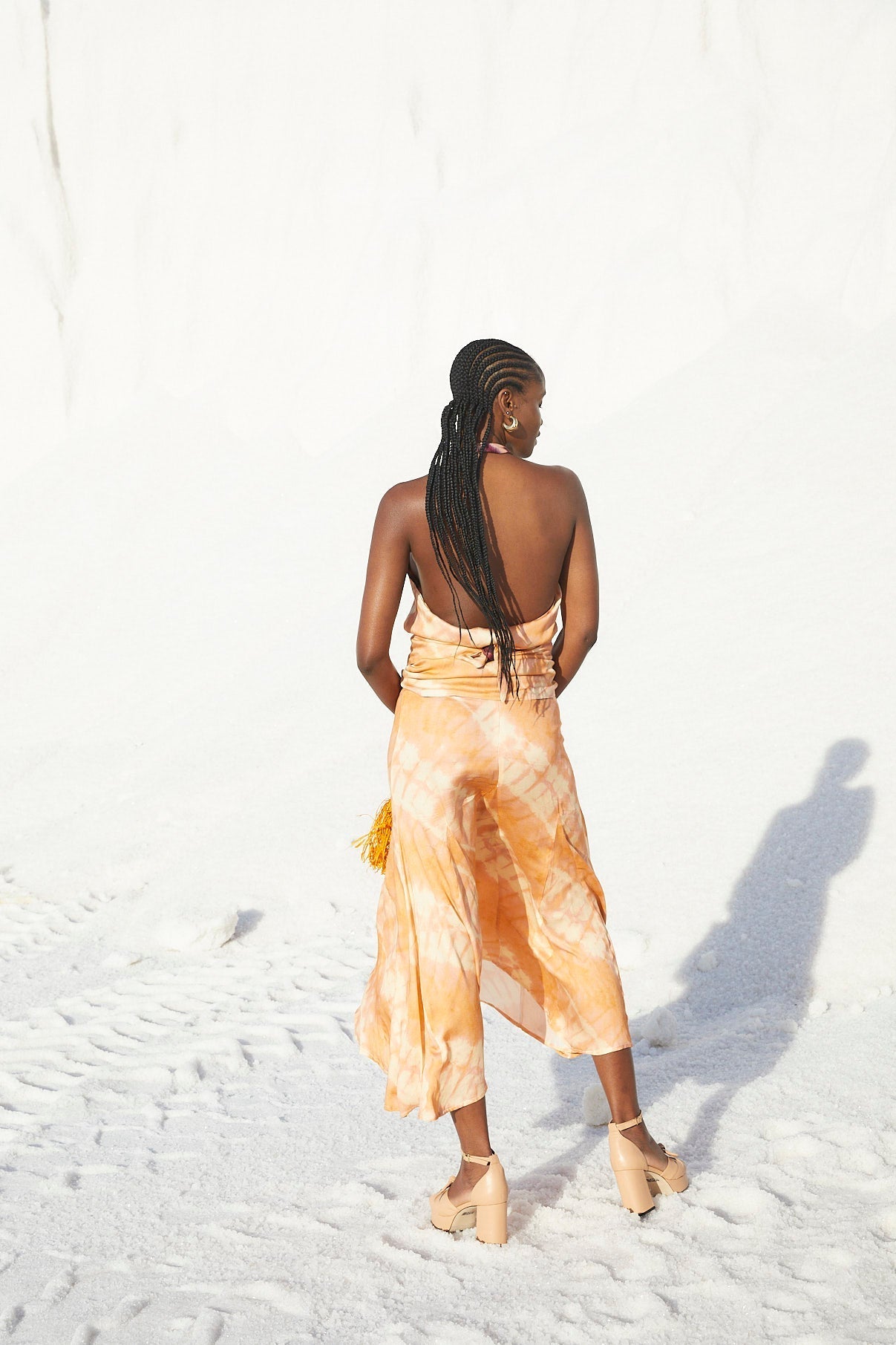 SIRIN SKIRT FADED NUDE