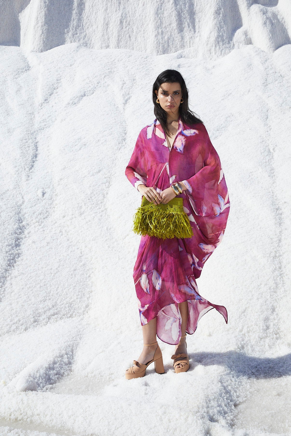 VERO DRESS CHIFFON FLOWER