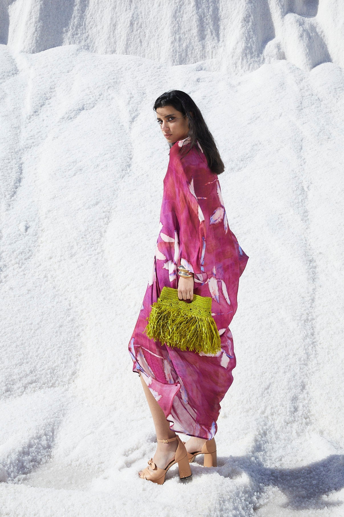 VERO DRESS CHIFFON FLOWER