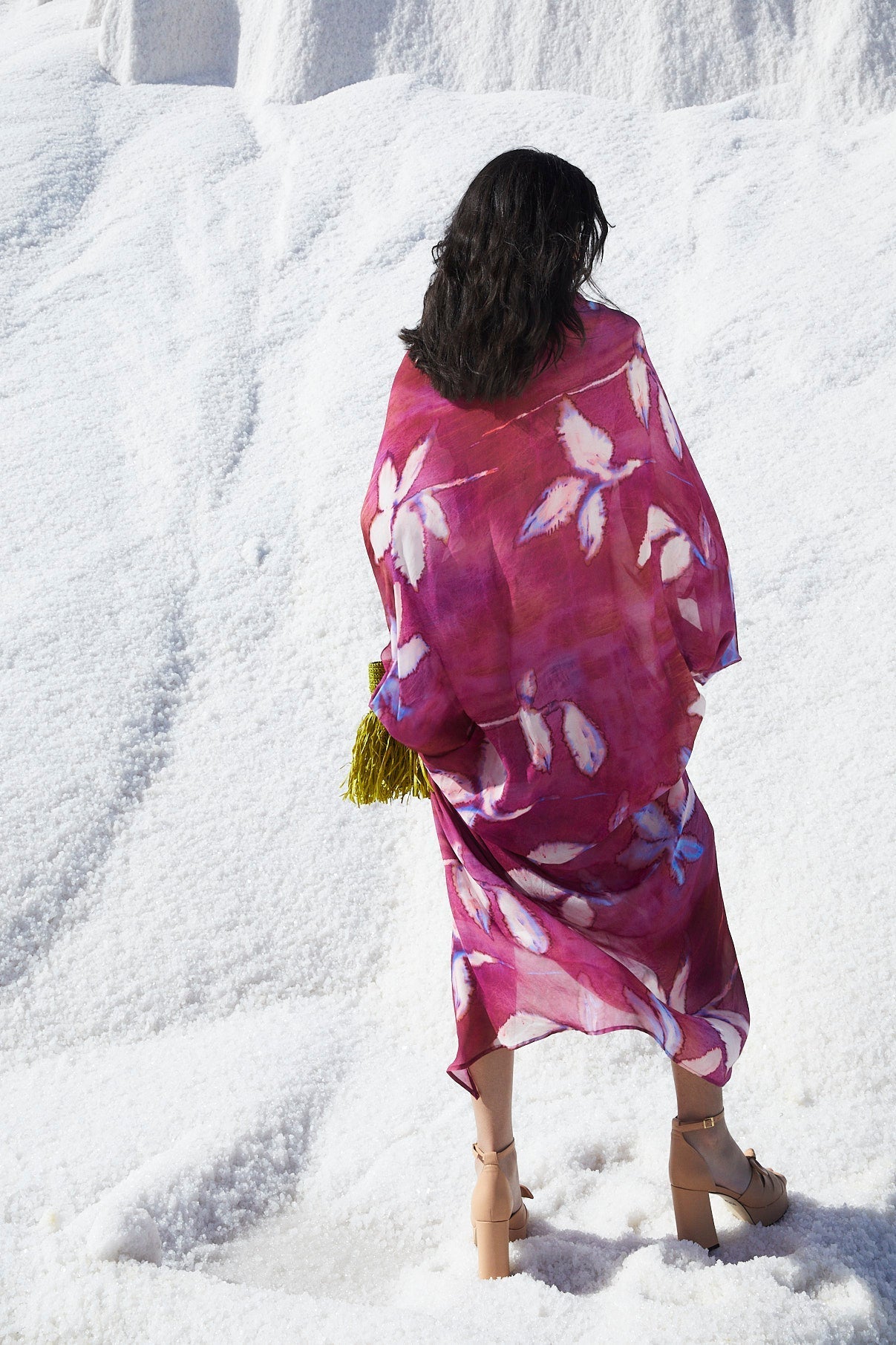 VERO DRESS CHIFFON FLOWER