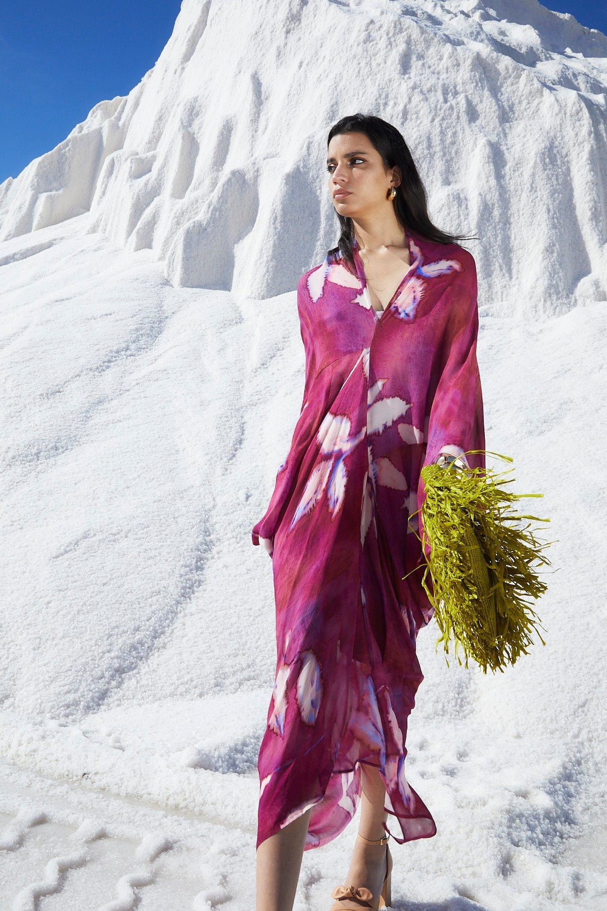 VERO DRESS CHIFFON FLOWER
