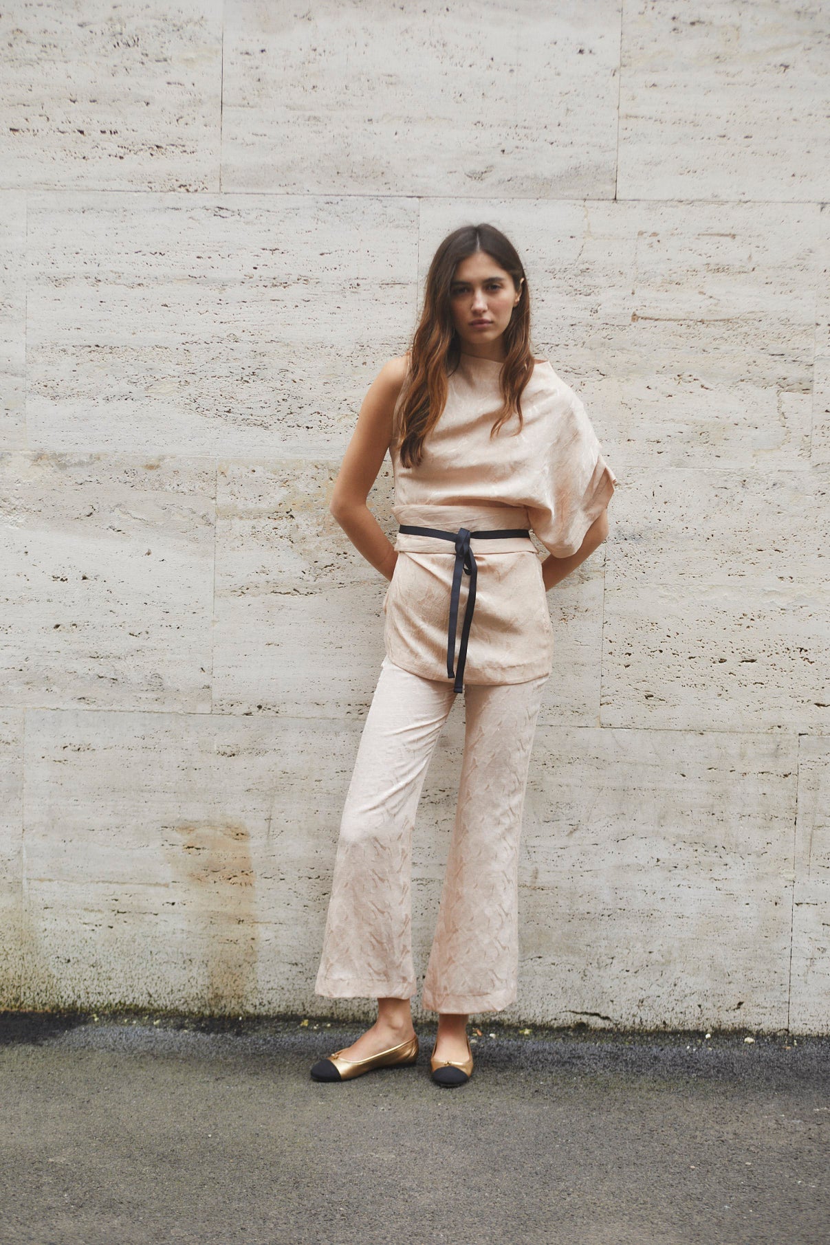HARA JCQ RUSTIC NUDE TUNIC