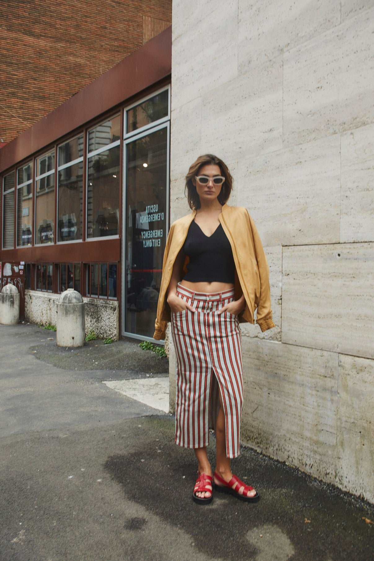 BIARRITZ DENIM SKIRT