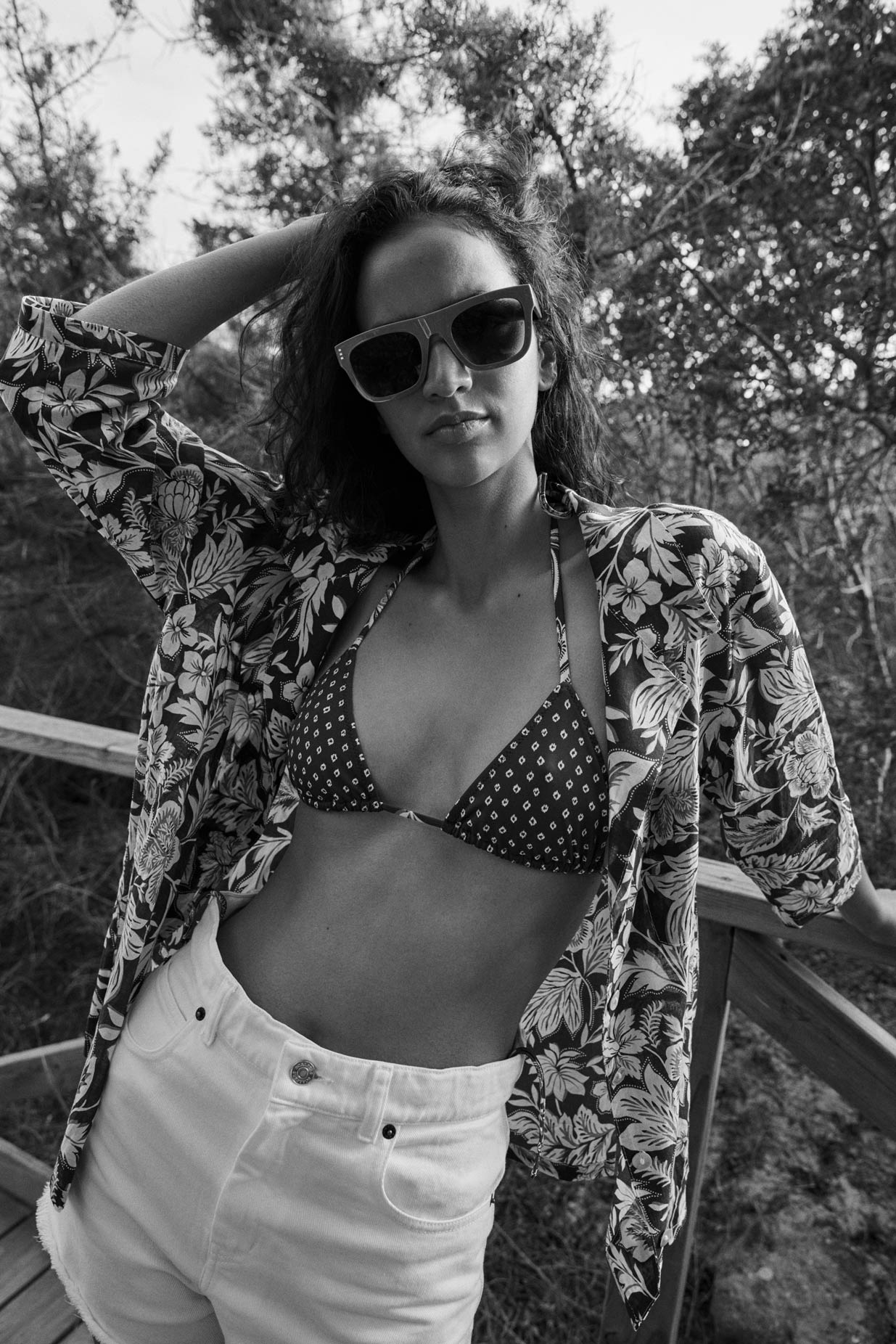 BANUL BEIGE GLASSES + BAG + HANGER