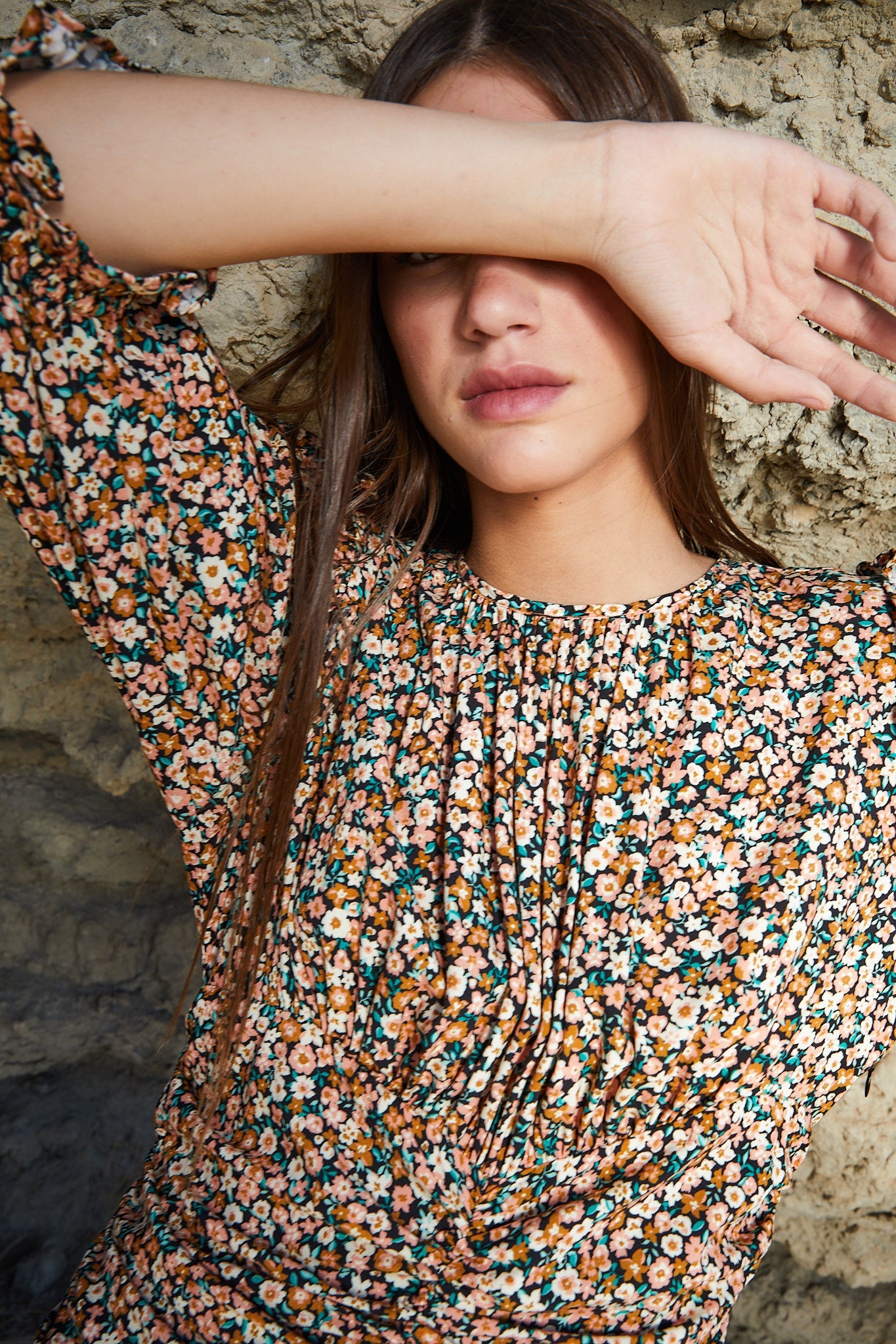 HIPPY FLOWER LANDA DRESS