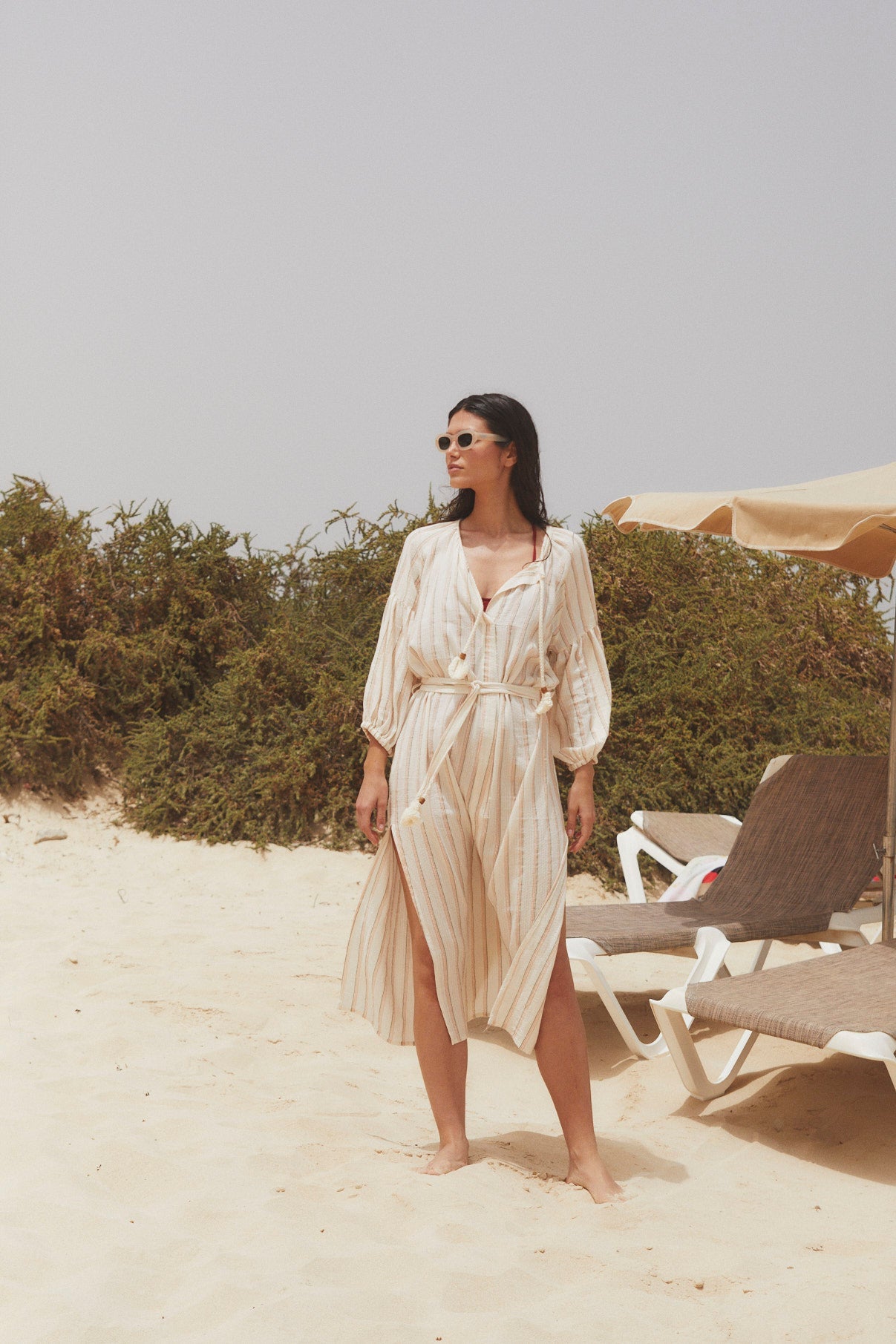 BLACK SEVILLE RAW TUNIC