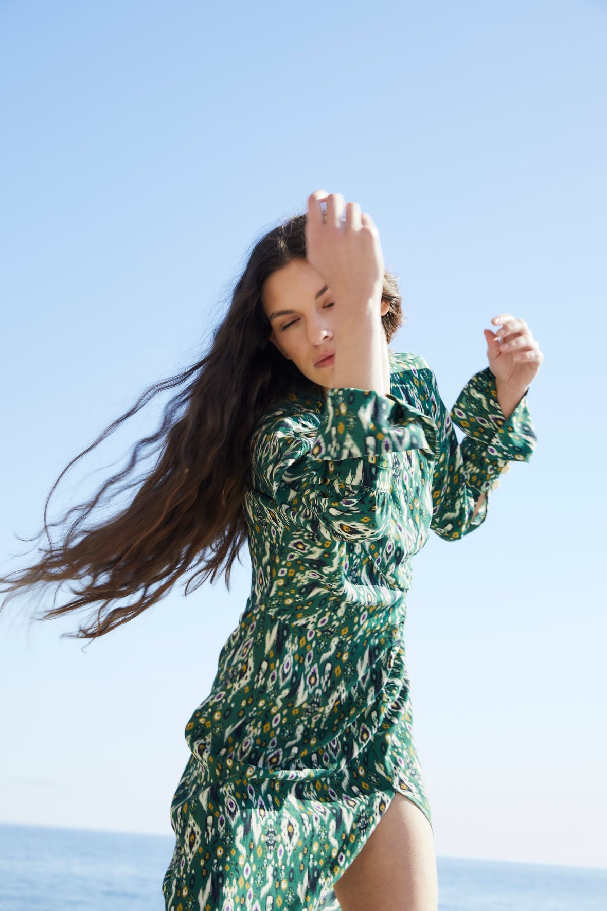 IKAT WAVES DRESS