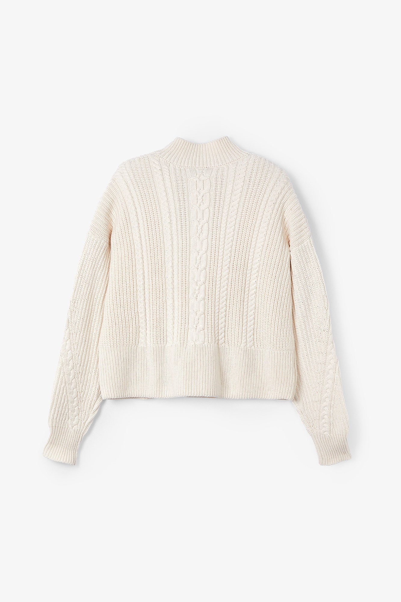 EIGHTS KNITTED JERSEY ECRU