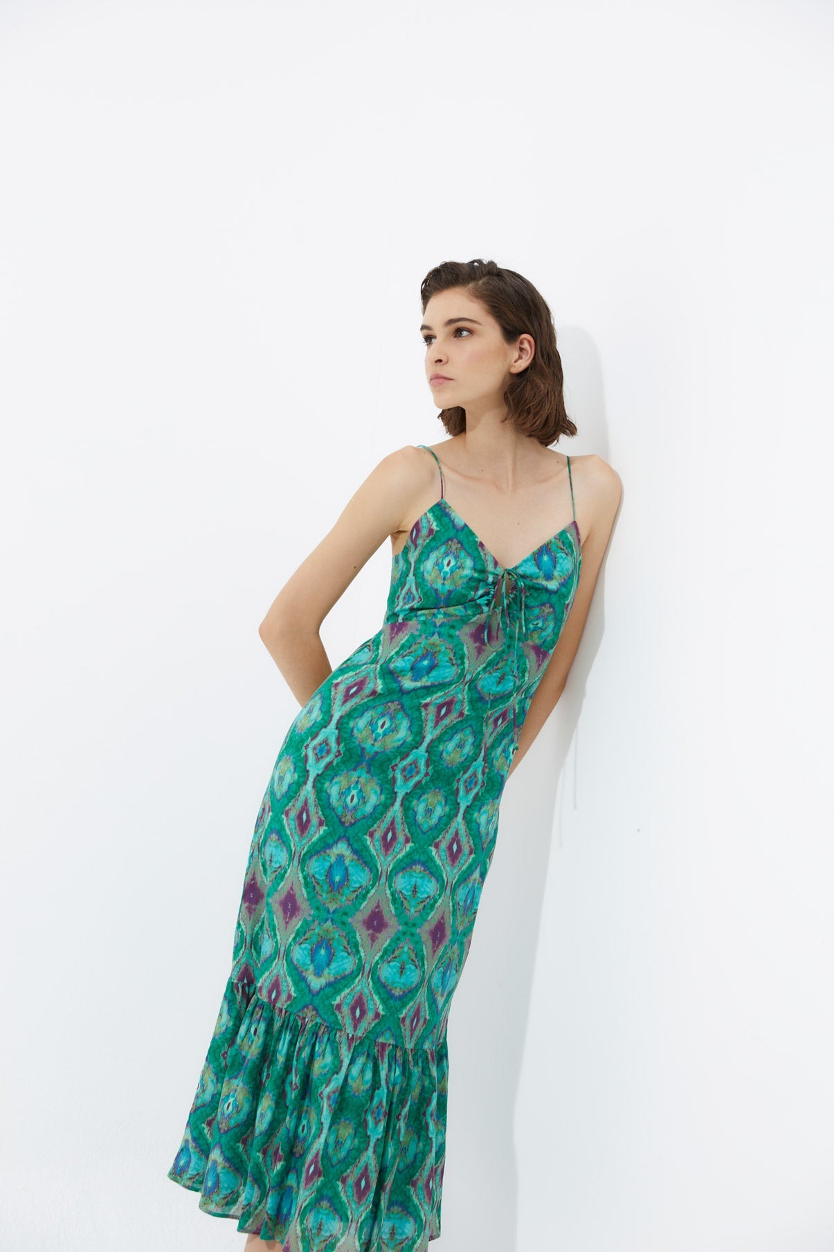 IBIZA INDIA GREEN DRESS