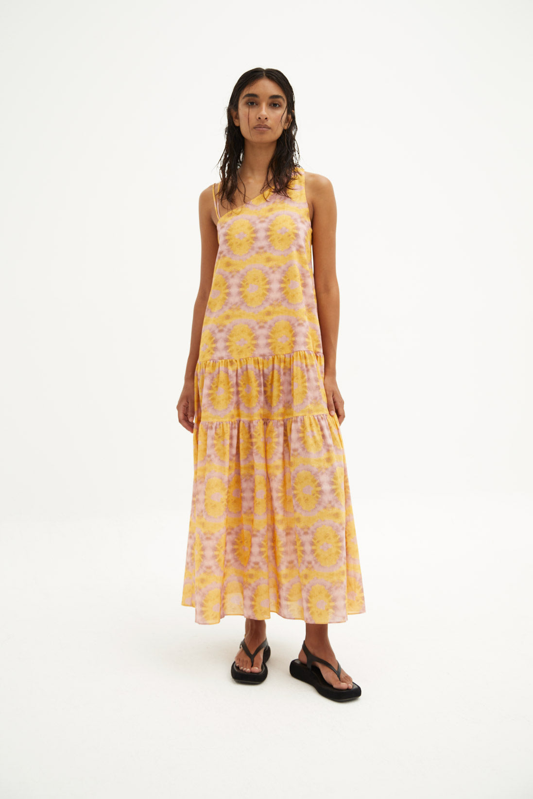 MALLORCA INDIAN YELLOW DRESS