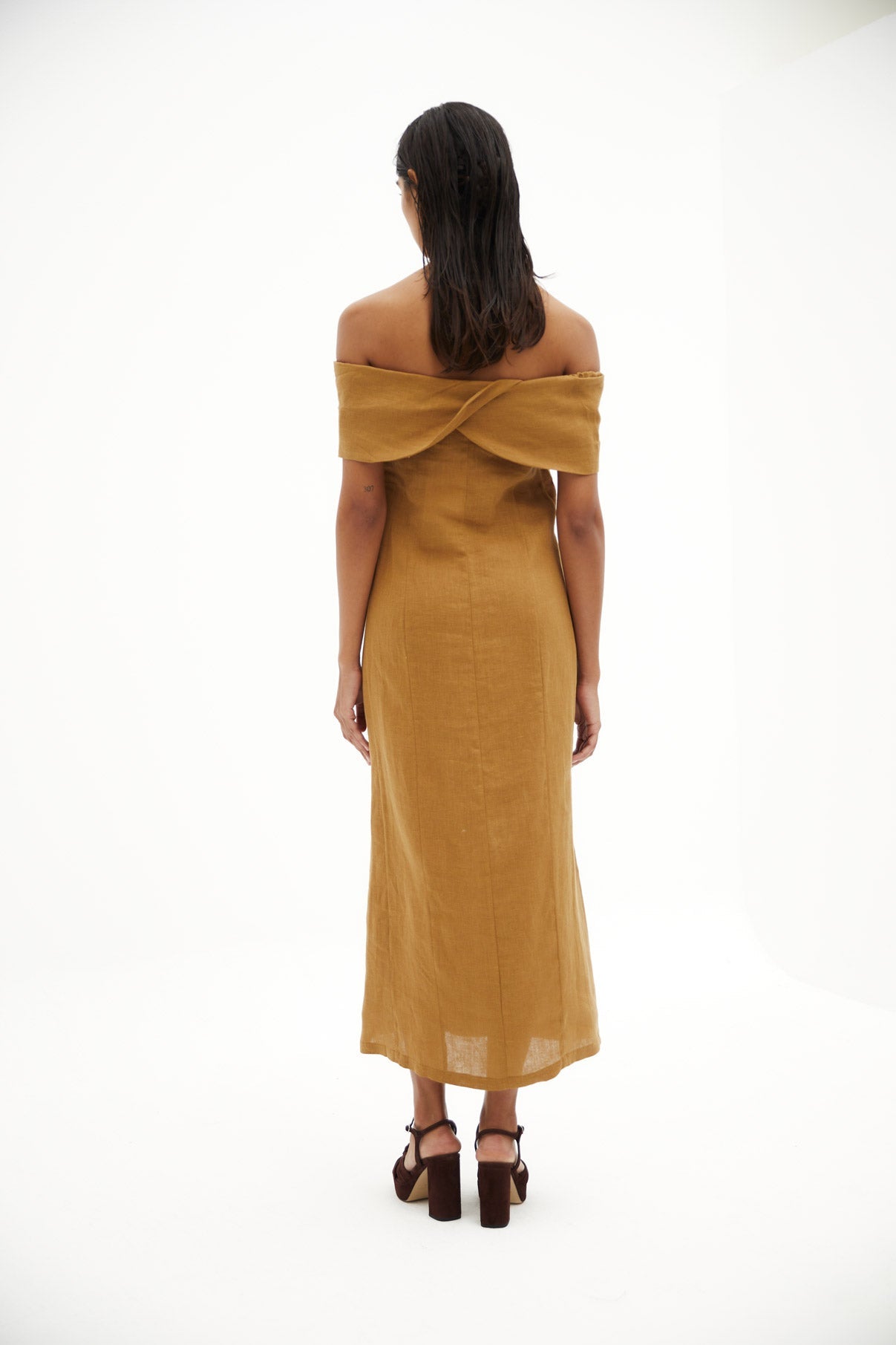 CABRERA CURRY LINEN DRESS