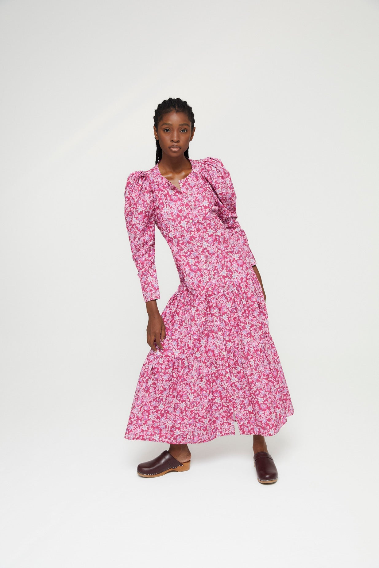 STRAWBERRY SPRING LANTERN DRESS