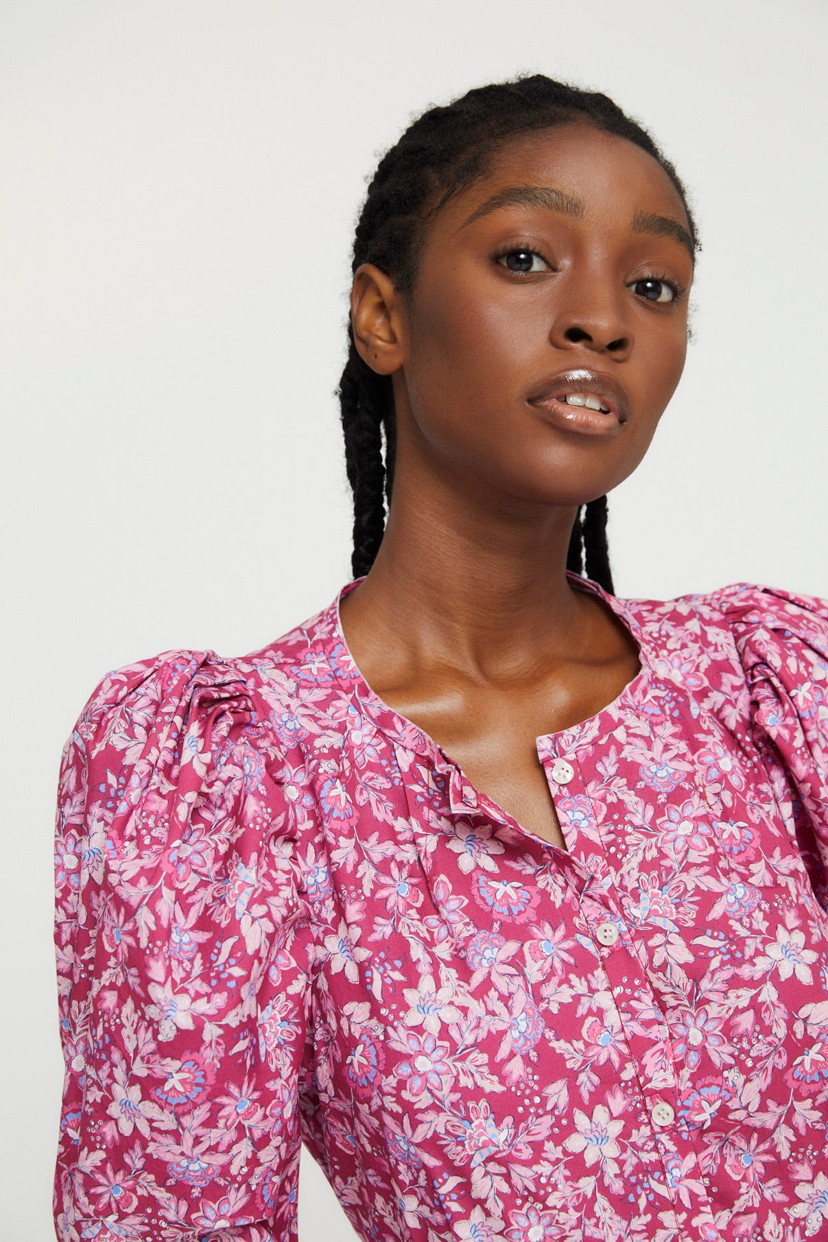 STRAWBERRY SPRING LANTERN DRESS