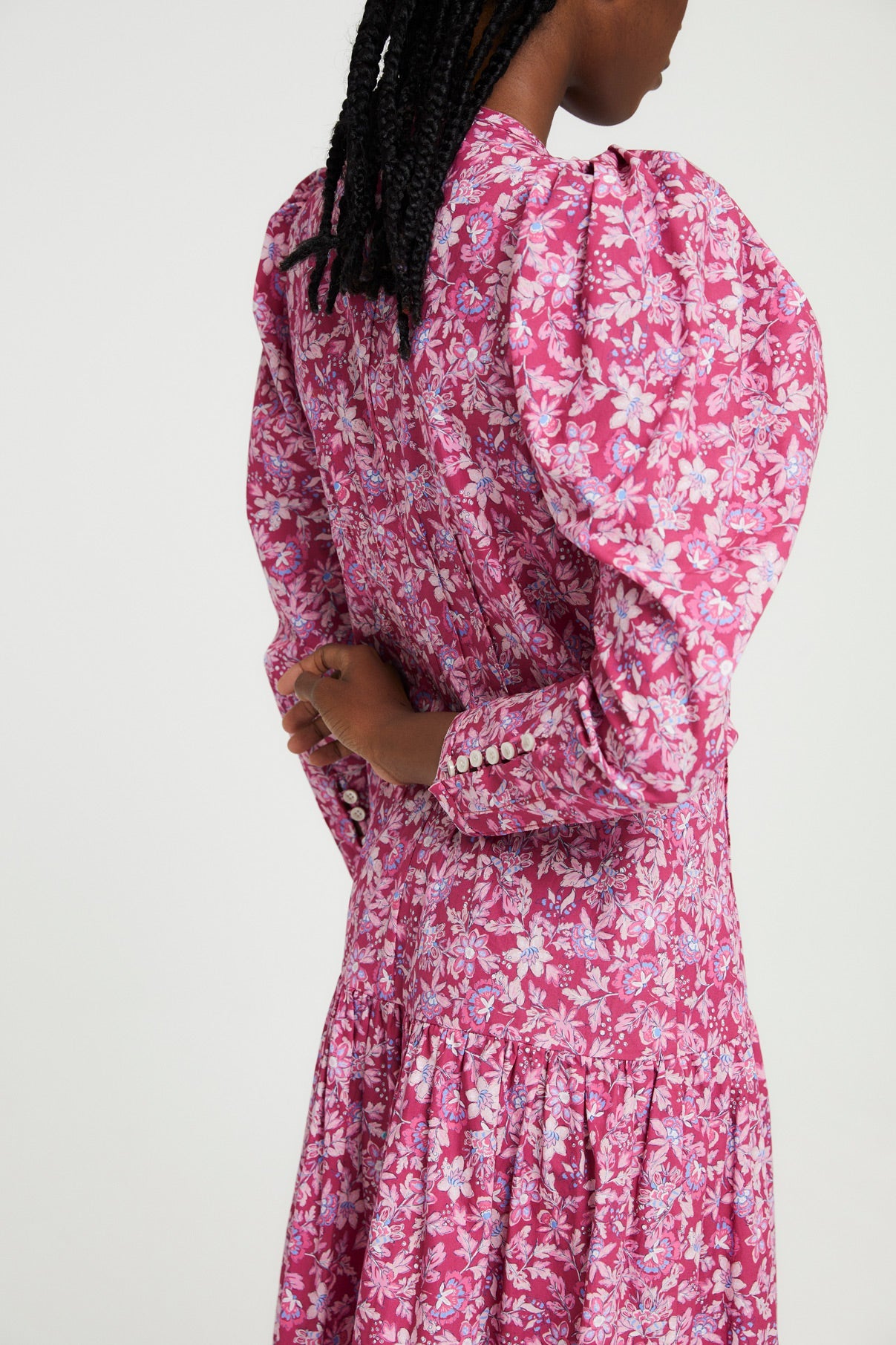 STRAWBERRY SPRING LANTERN DRESS