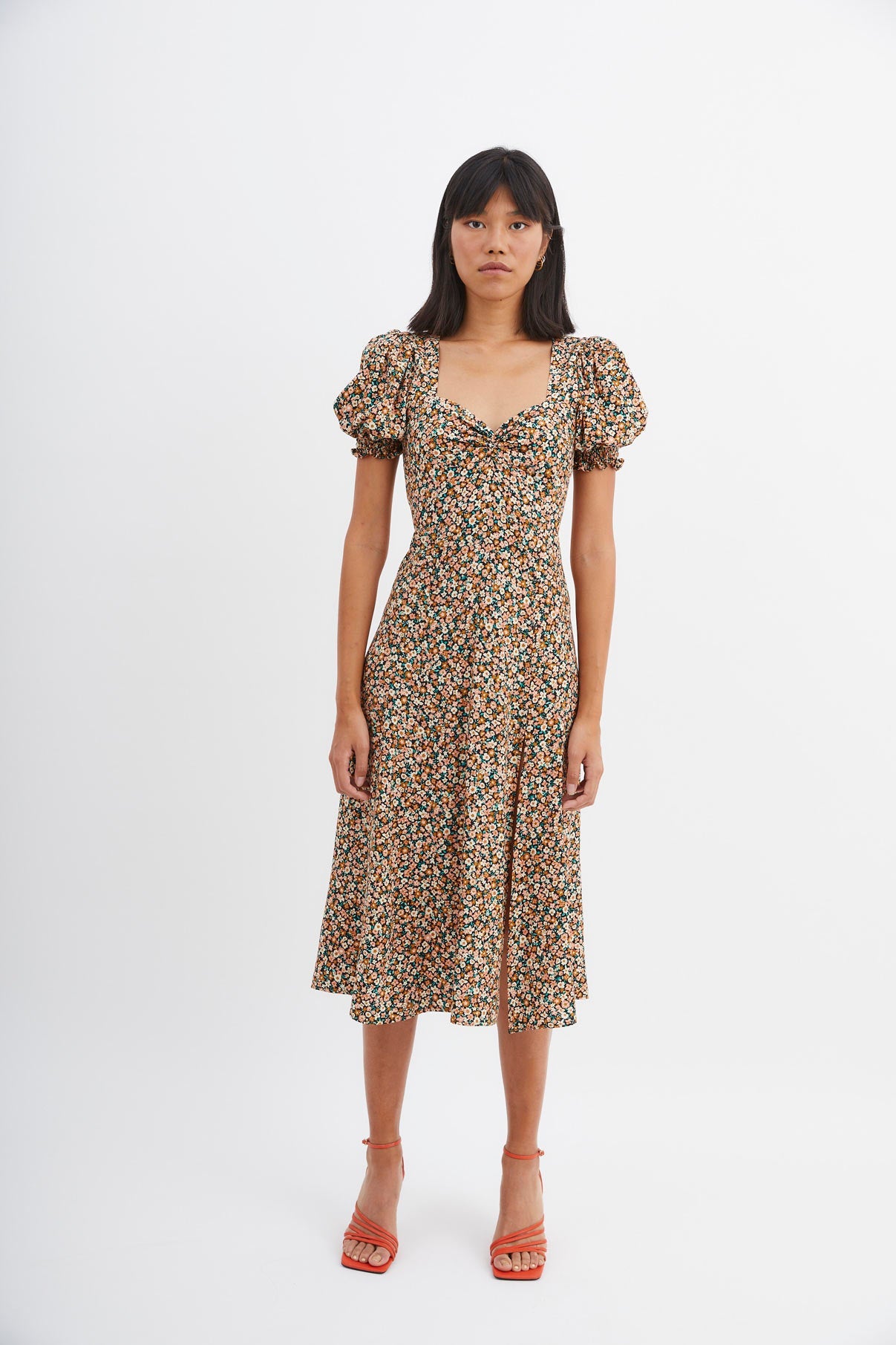 FORTI HIPPY FLOWER DRESS